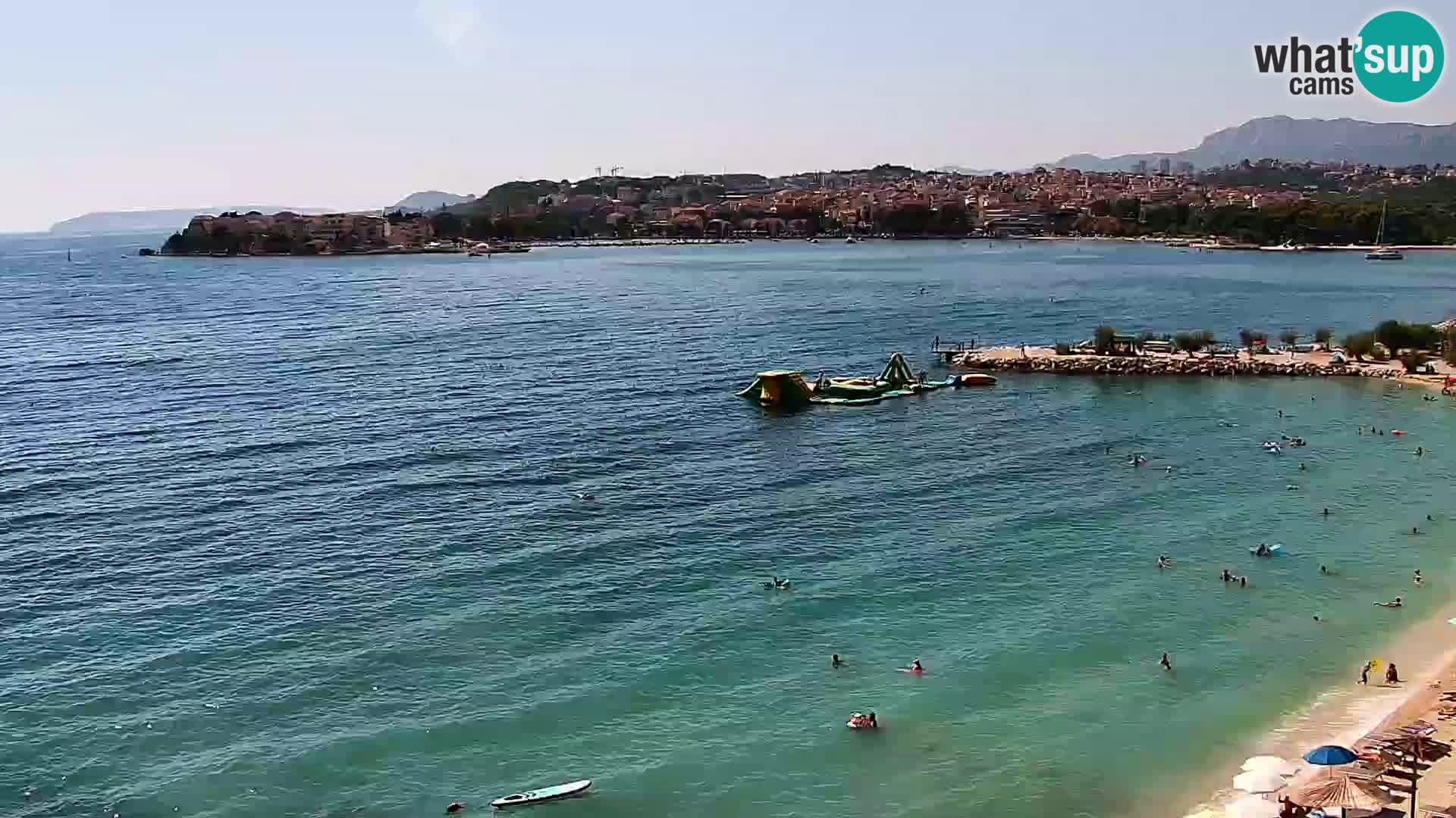 Webcam plage de Podstrana – Vue en direct depuis Hotel Split