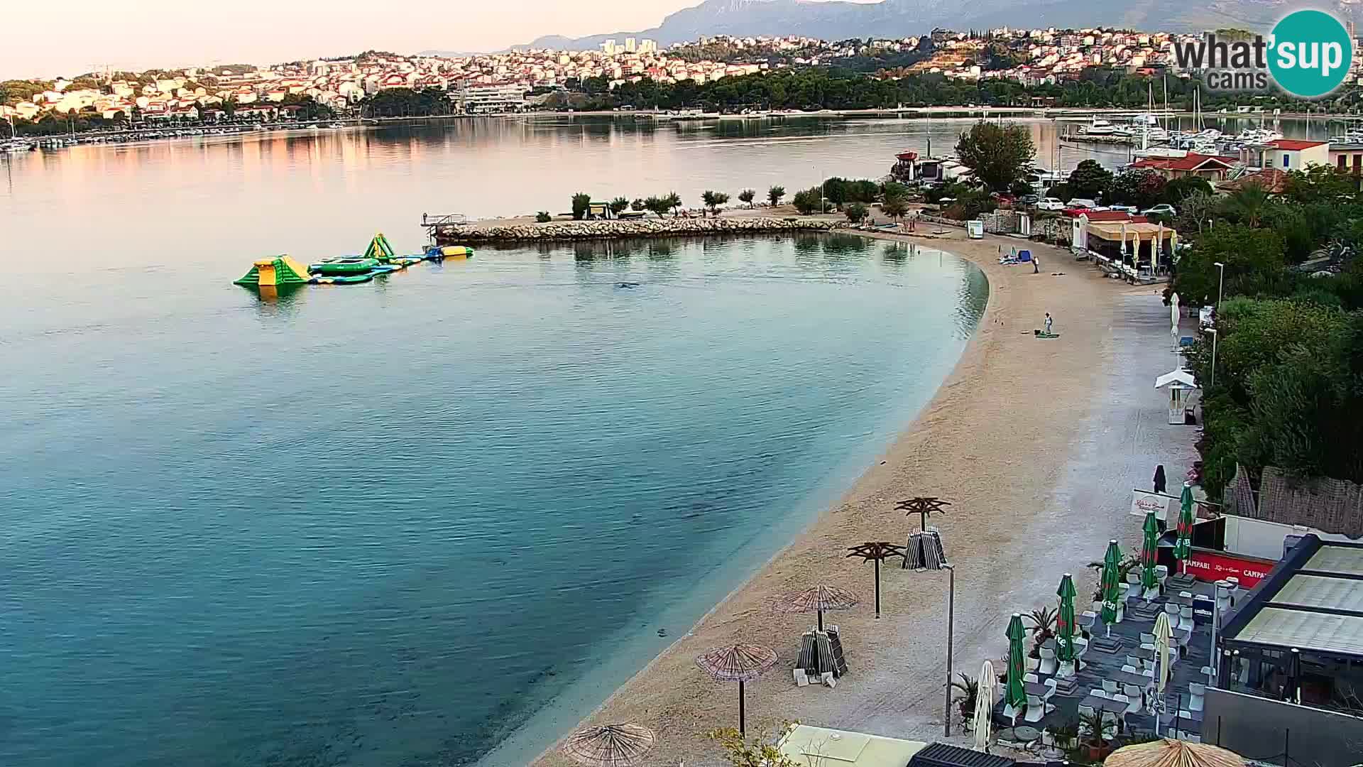 Podstrana Strand Webcam – Liveblick vom Hotel Split