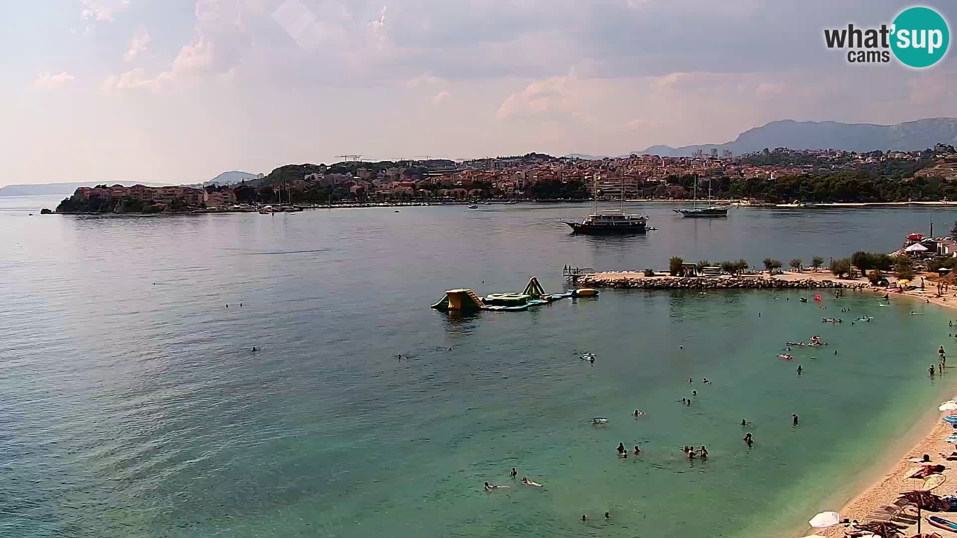 Podstrana Beach Webcam – Live View from Hotel Split