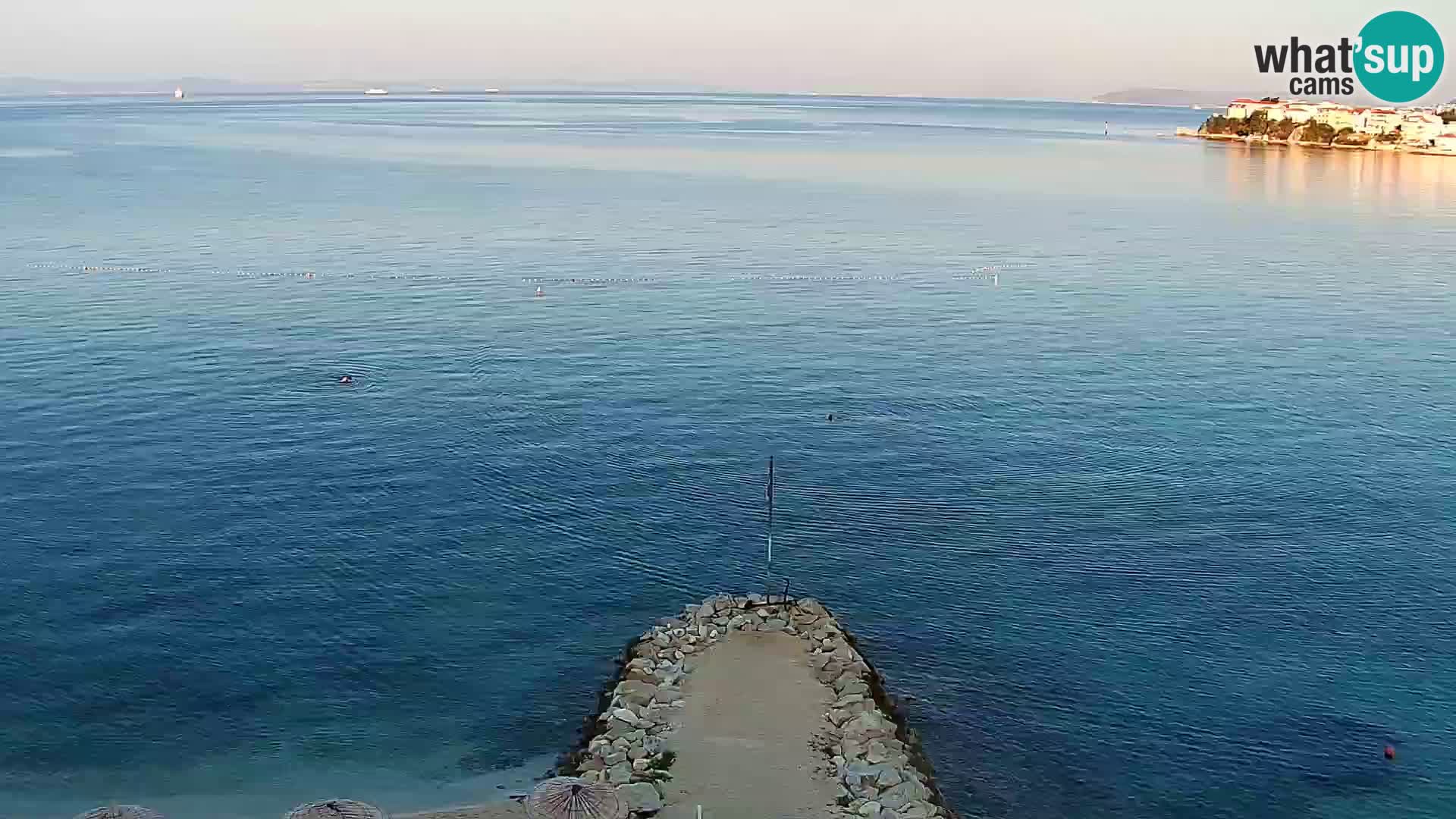 Podstrana Beach Webcam – Live View from Hotel Split