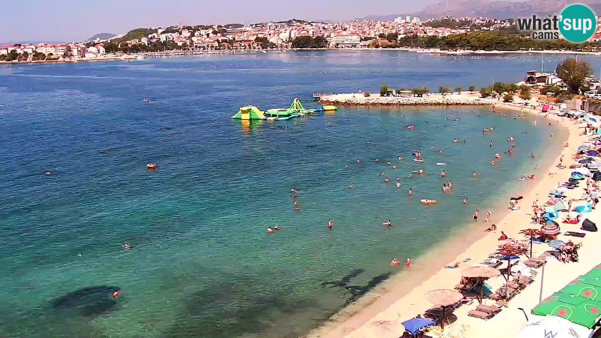 Webcam plage de Podstrana – Vue en direct depuis Hotel Split