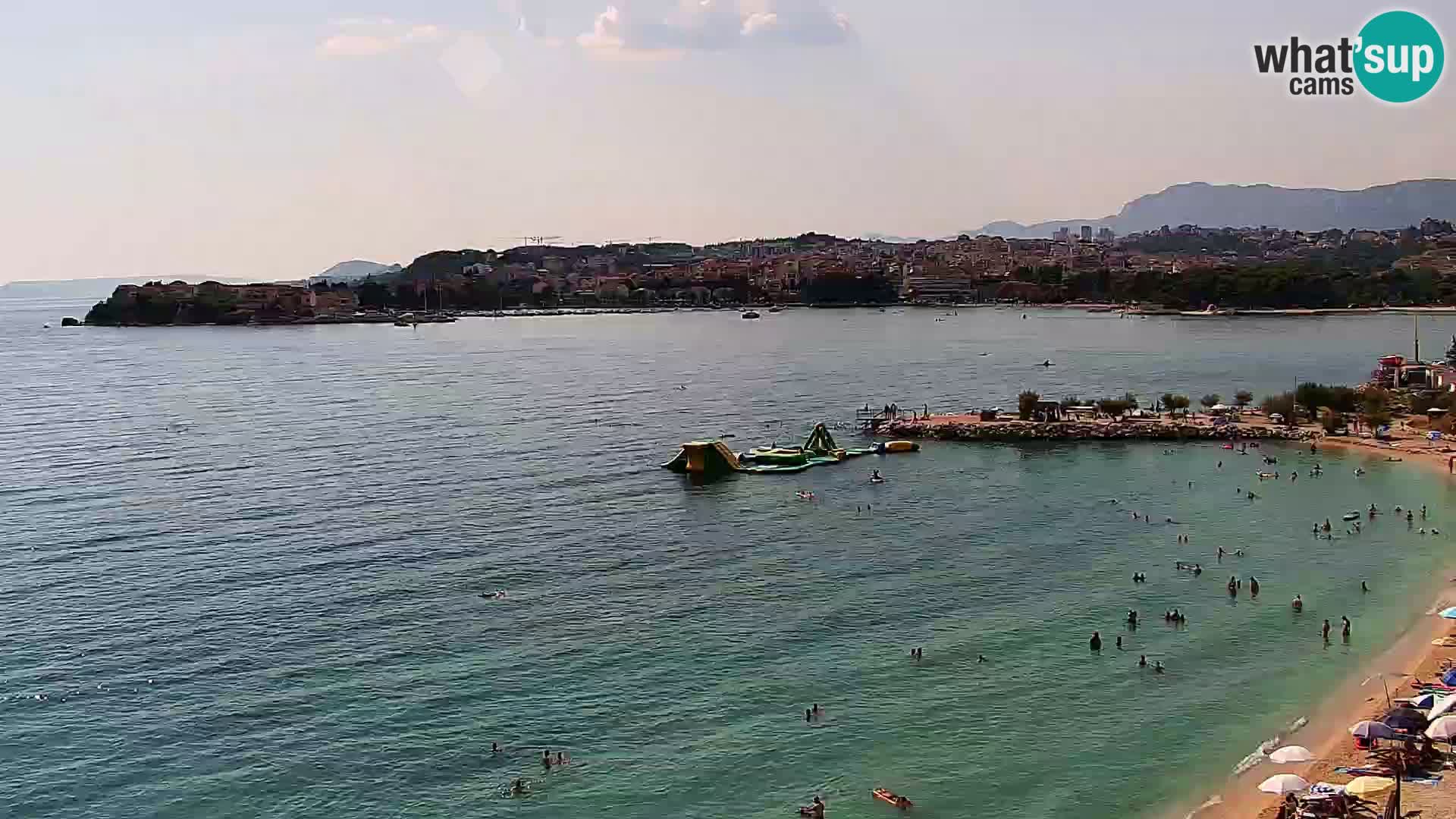 Webcam Playa de Podstrana – Vista en directo desde Hotel Split