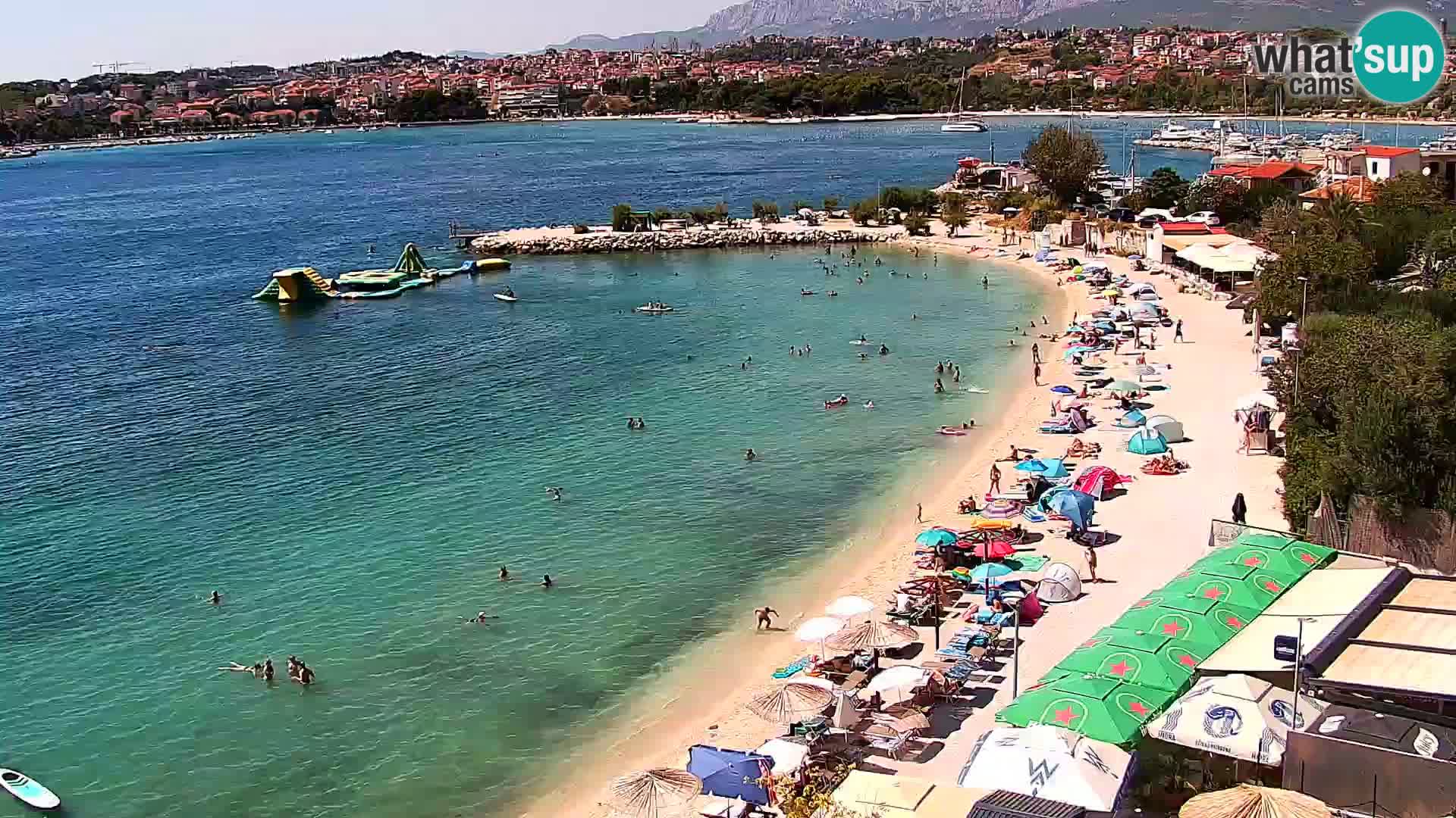 Webcam Spiaggia di Podstrana – Diretta dall’Hotel Split