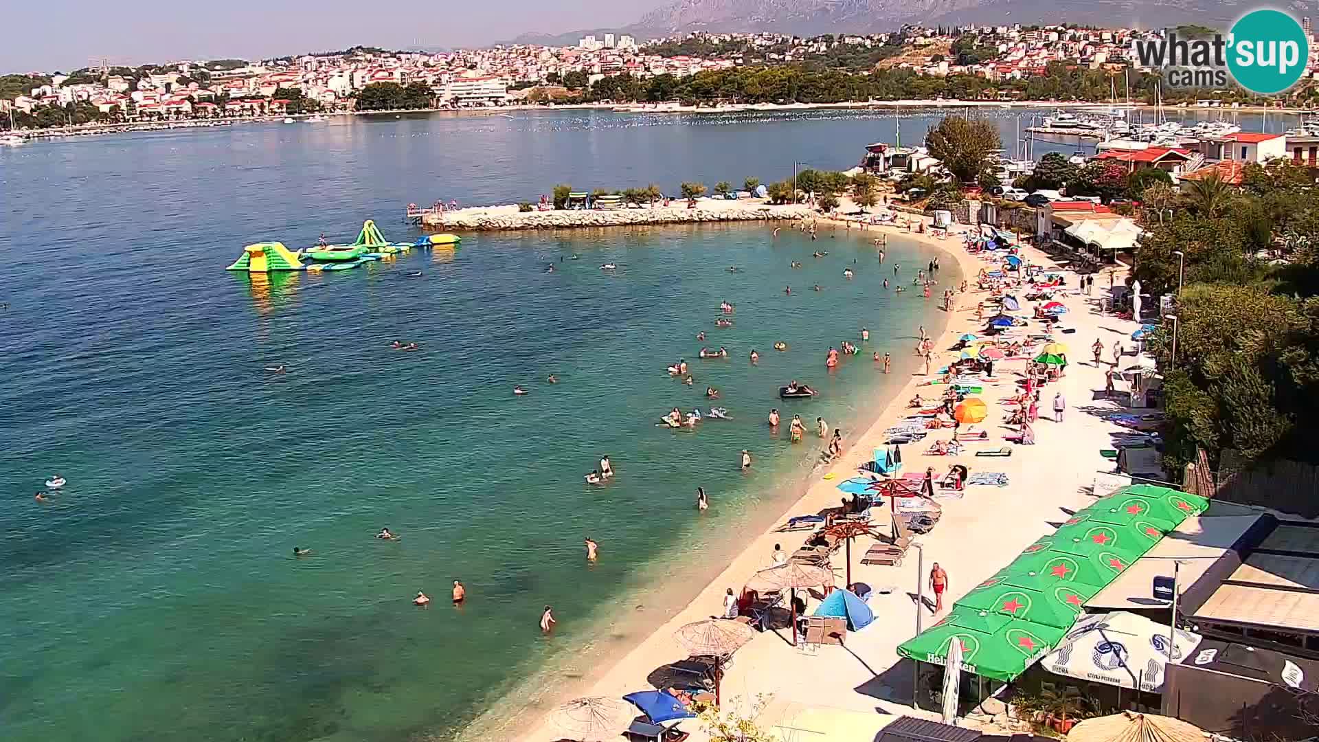 Podstrana Beach Webcam – Live View from Hotel Split