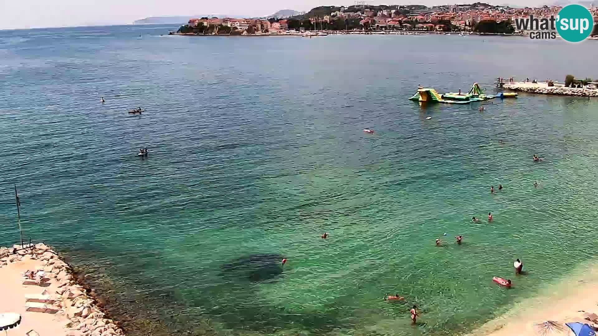 Web kamera Plaža Podstrana – Pogled uživo