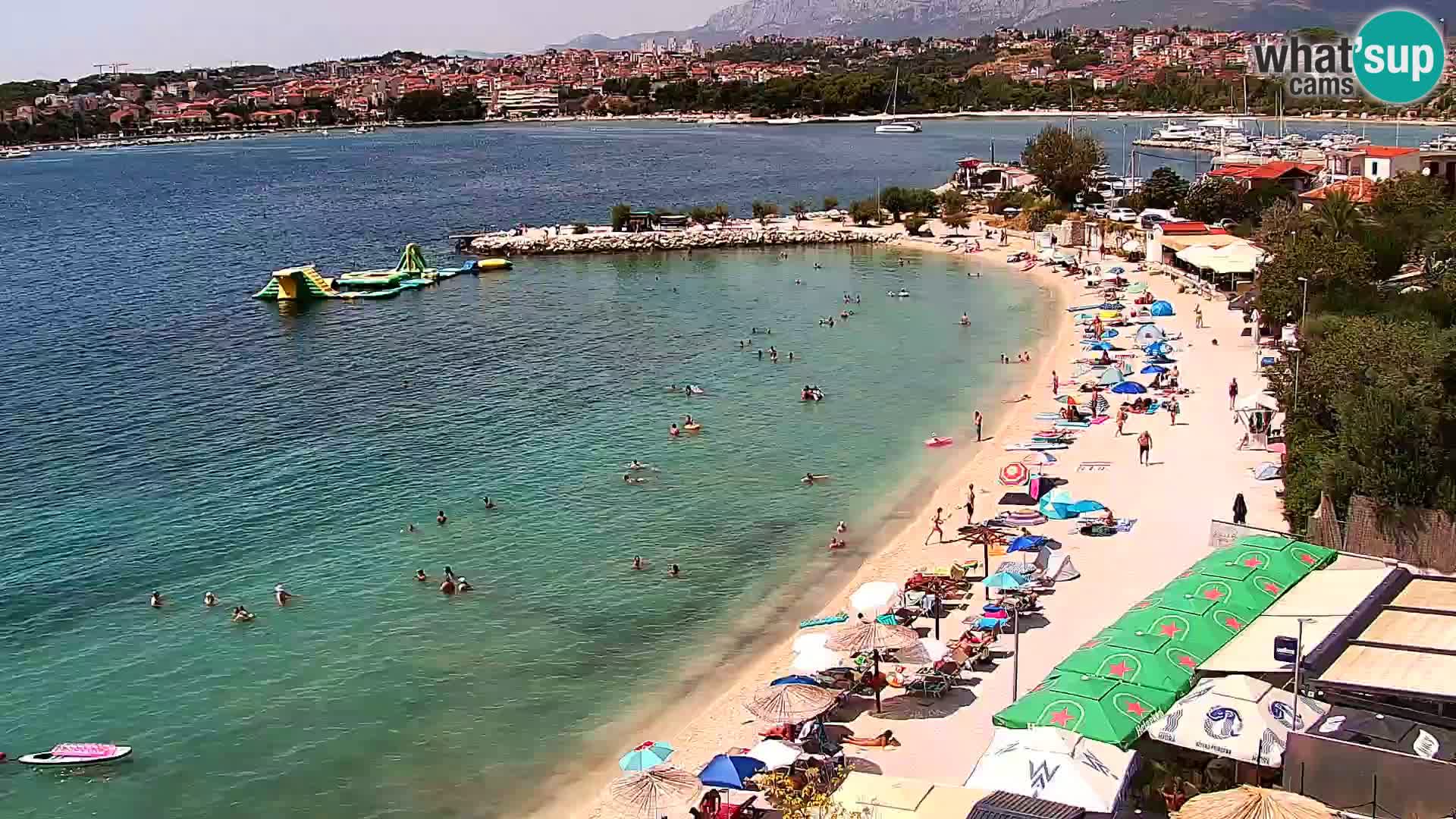 Podstrana Strand Webcam – Liveblick vom Hotel Split
