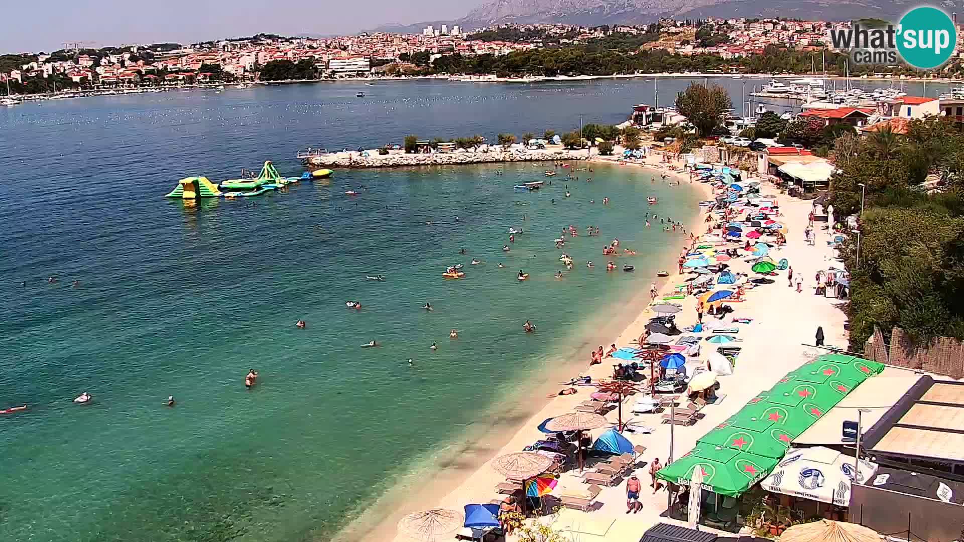 Podstrana Strand Webcam – Liveblick vom Hotel Split