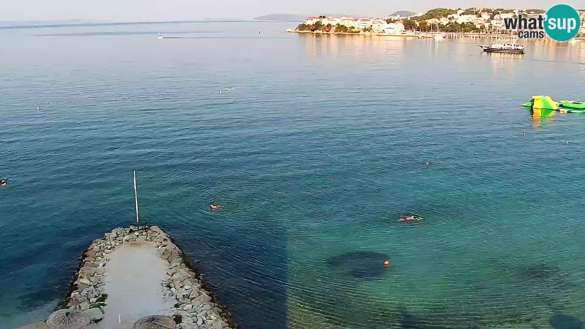 Podstrana Strand Webcam – Liveblick vom Hotel Split