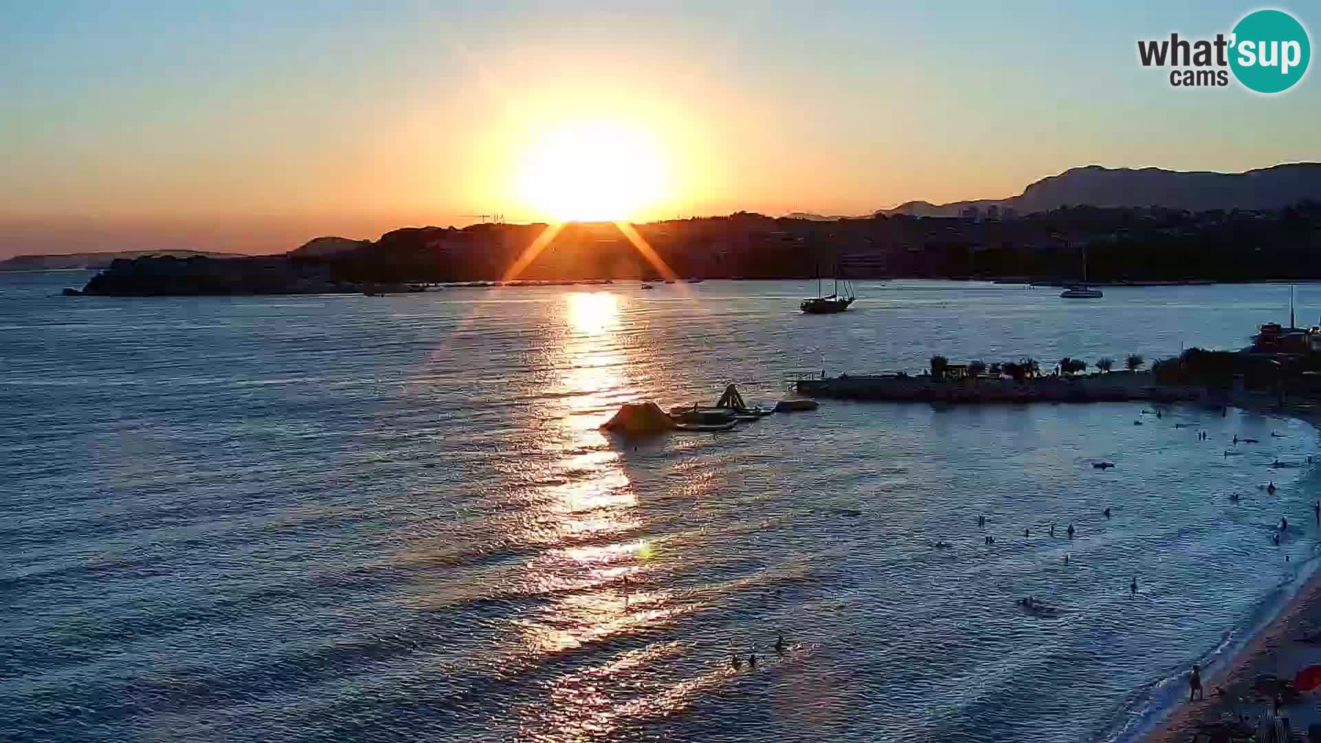 Podstrana Beach Webcam – Live View from Hotel Split