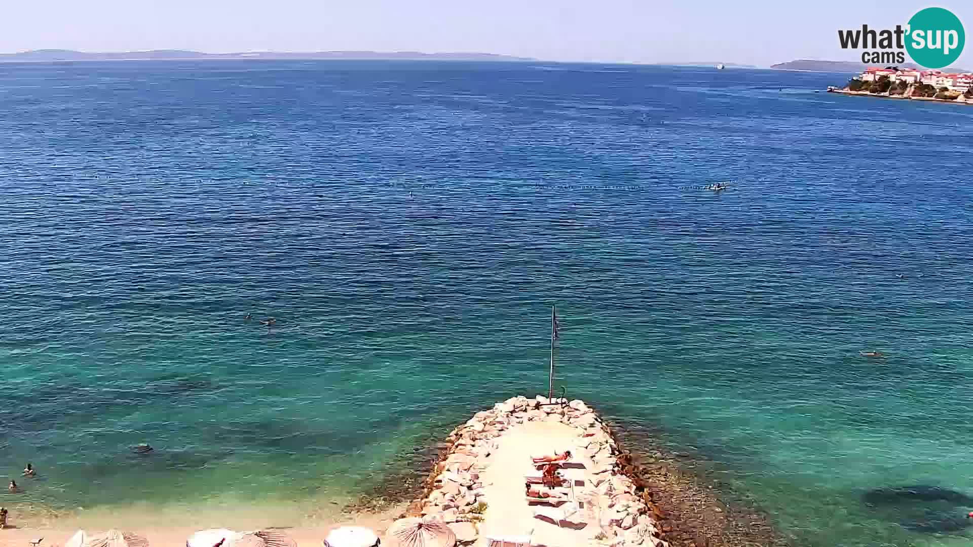 Web kamera Plaža Podstrana – Pogled uživo