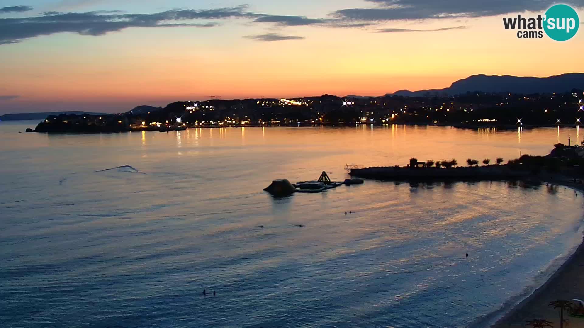 Podstrana Beach Webcam – Live View from Hotel Split