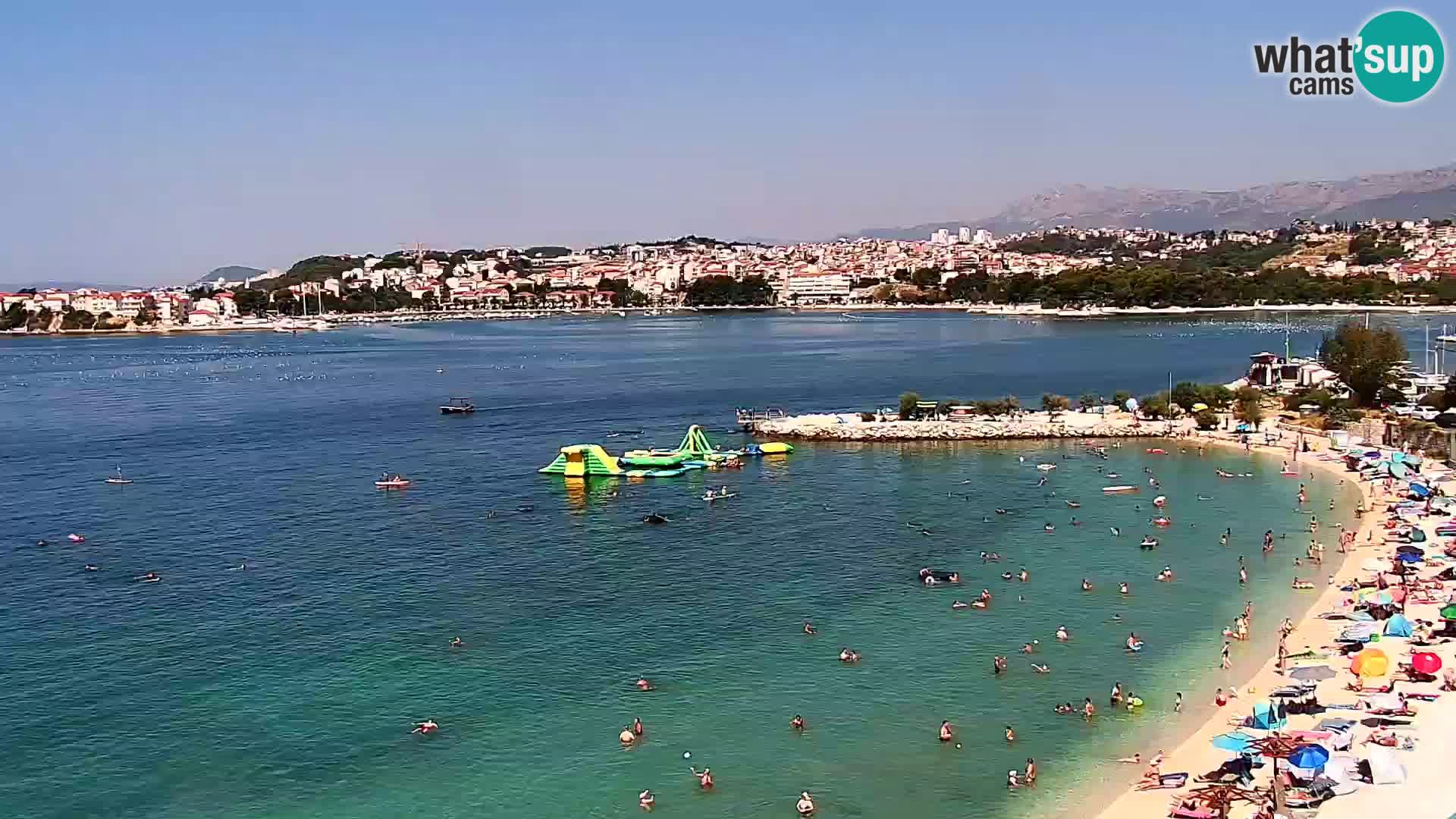 Webcam plage de Podstrana – Vue en direct depuis Hotel Split