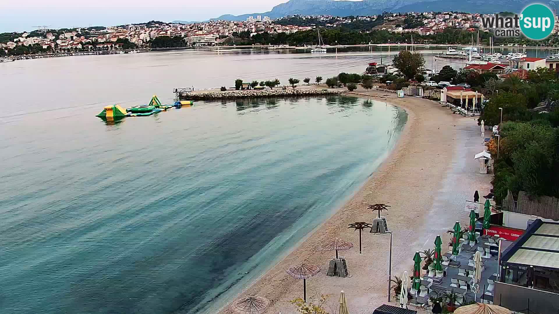 Podstrana Strand Webcam – Liveblick vom Hotel Split