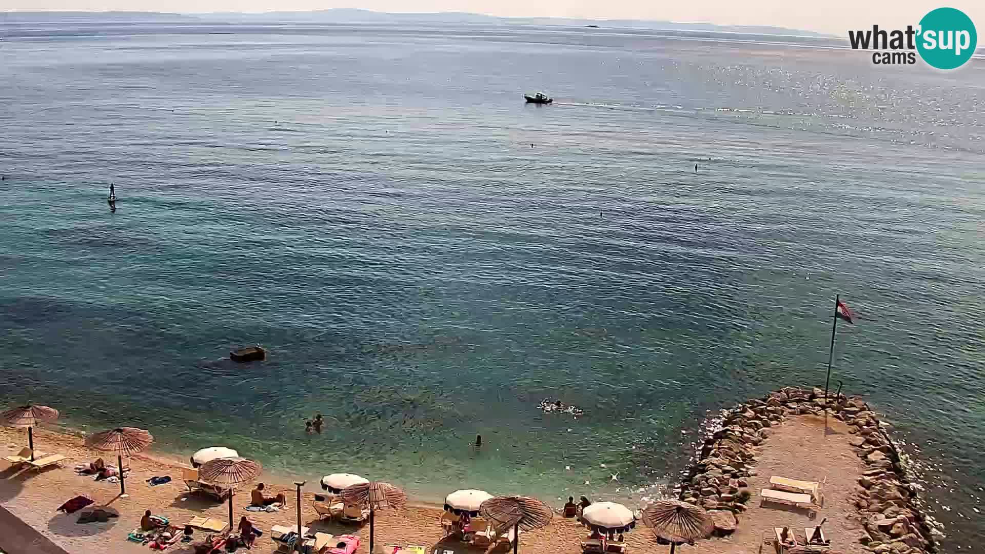 Podstrana Beach Webcam – Live View from Hotel Split
