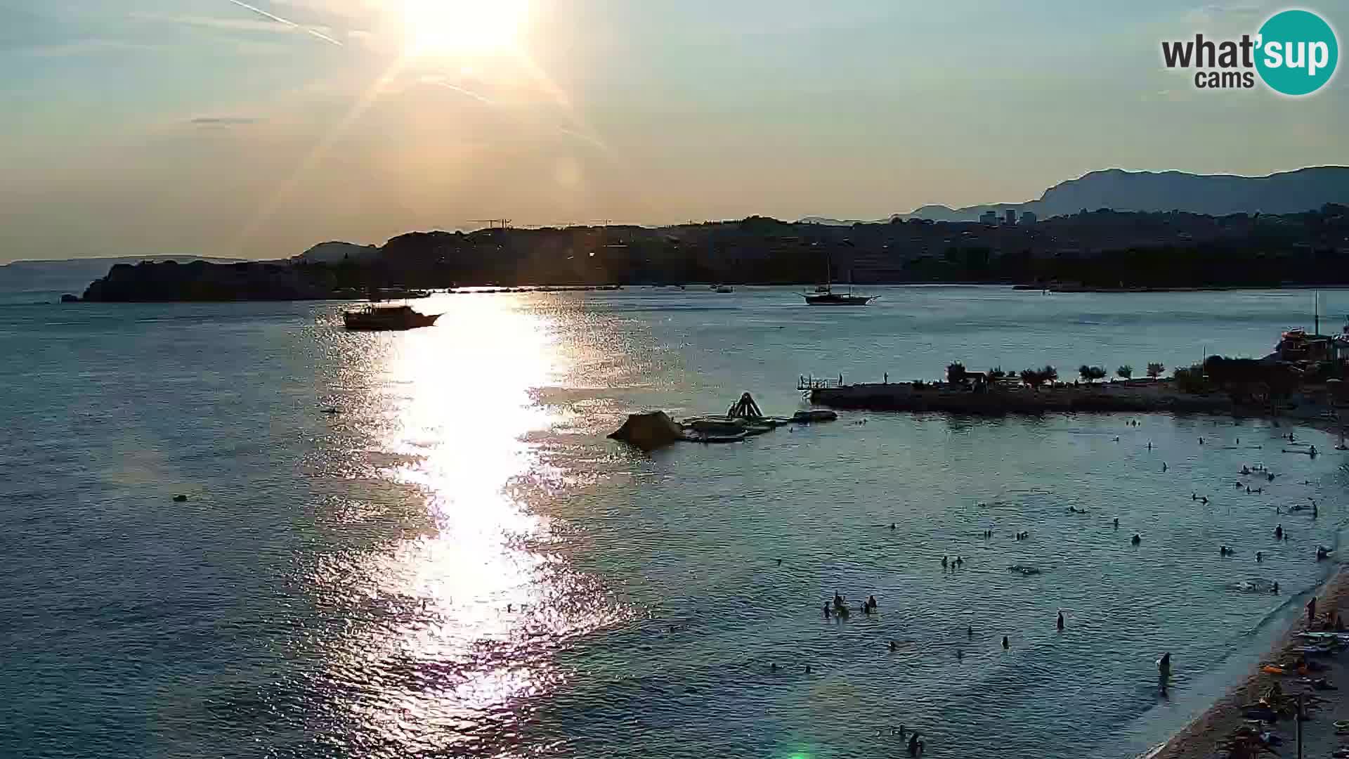 Webcam plage de Podstrana – Vue en direct depuis Hotel Split