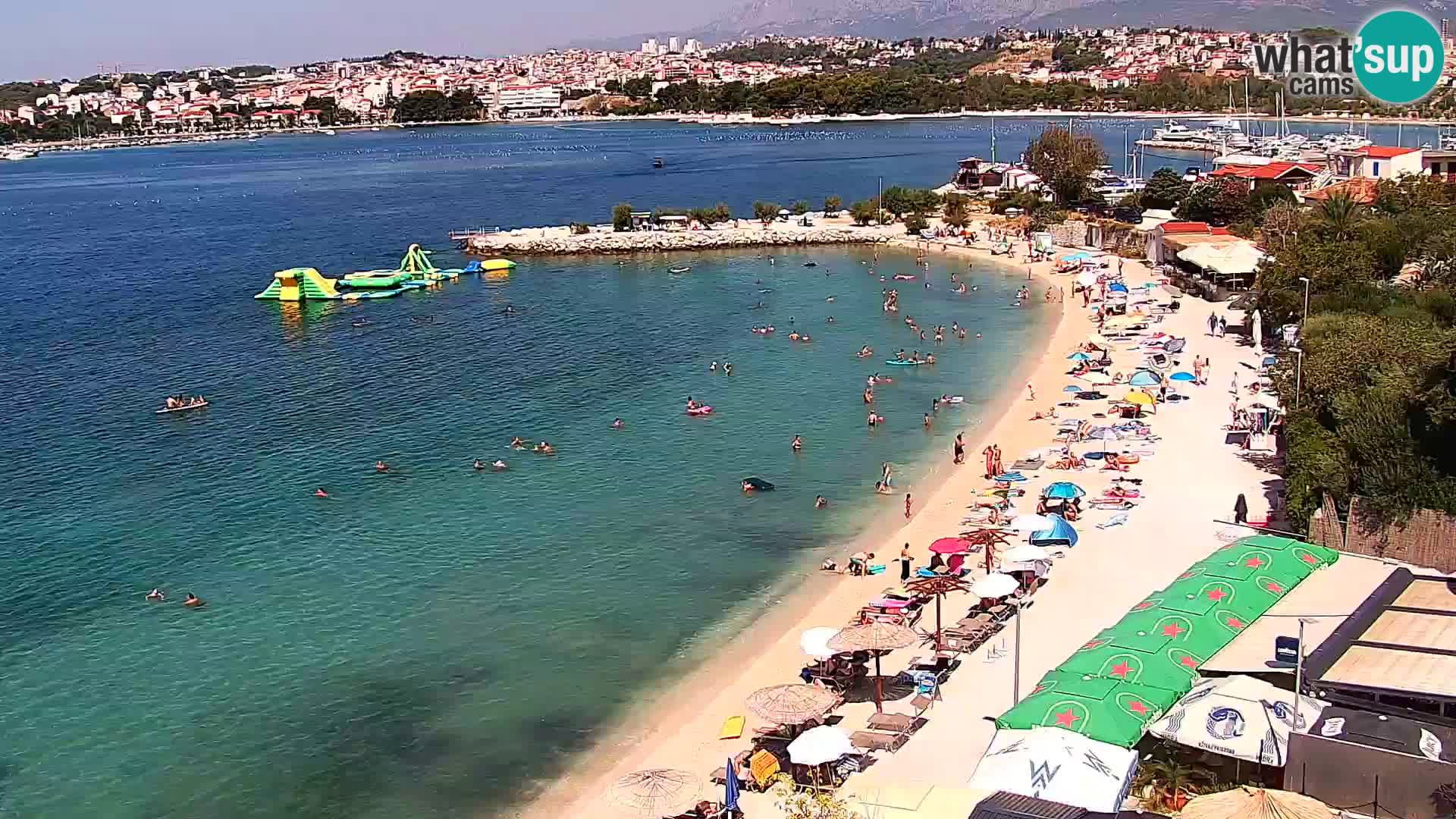 Podstrana Strand Webcam – Liveblick vom Hotel Split