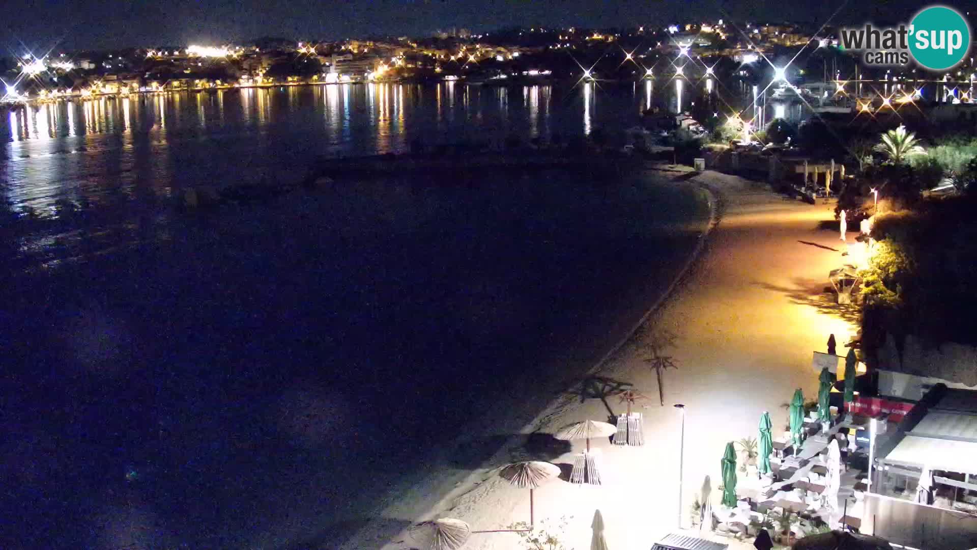 Web kamera Plaža Podstrana – Pogled uživo