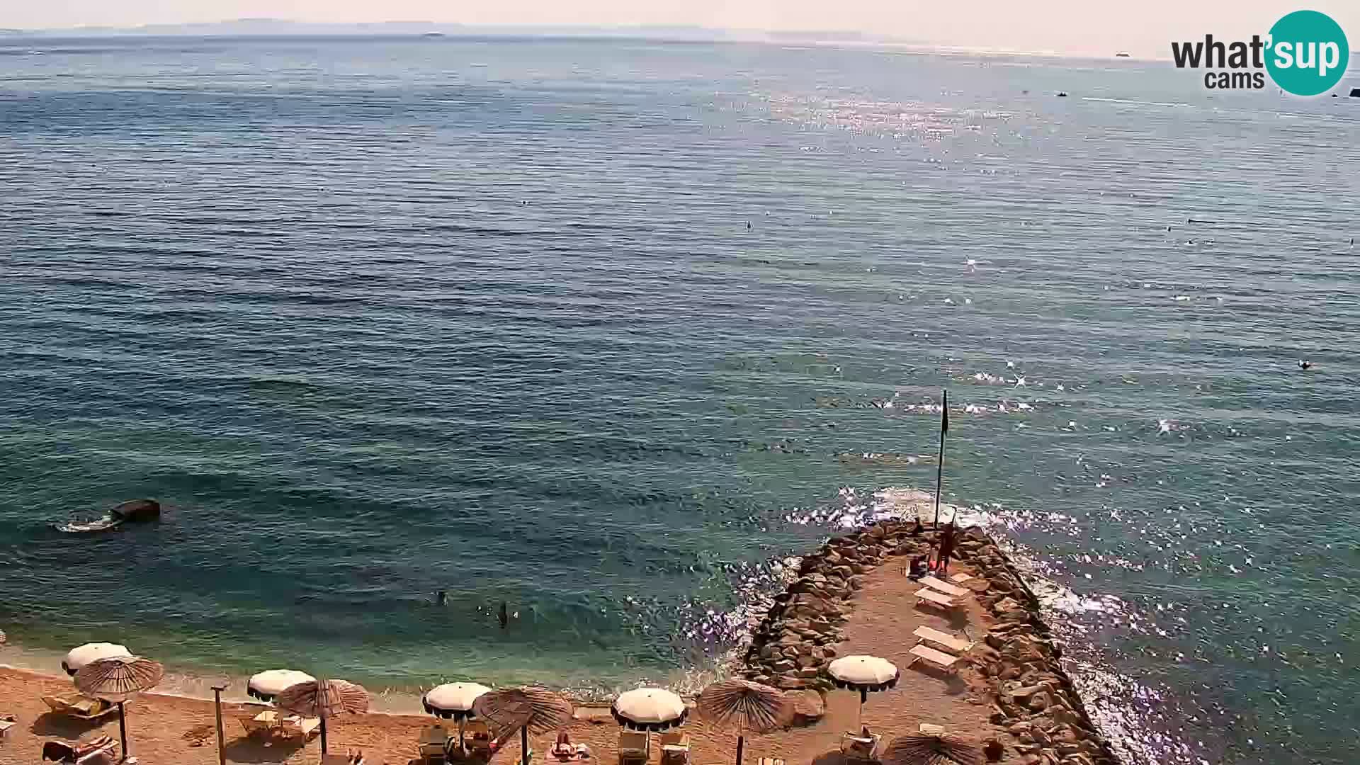 Podstrana Beach Webcam – Live View from Hotel Split