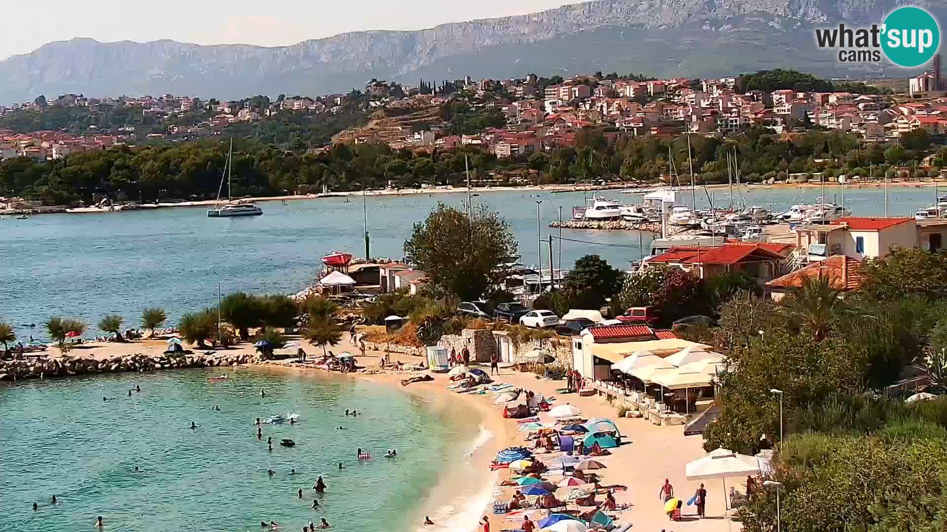 Podstrana Beach Webcam – Live View from Hotel Split