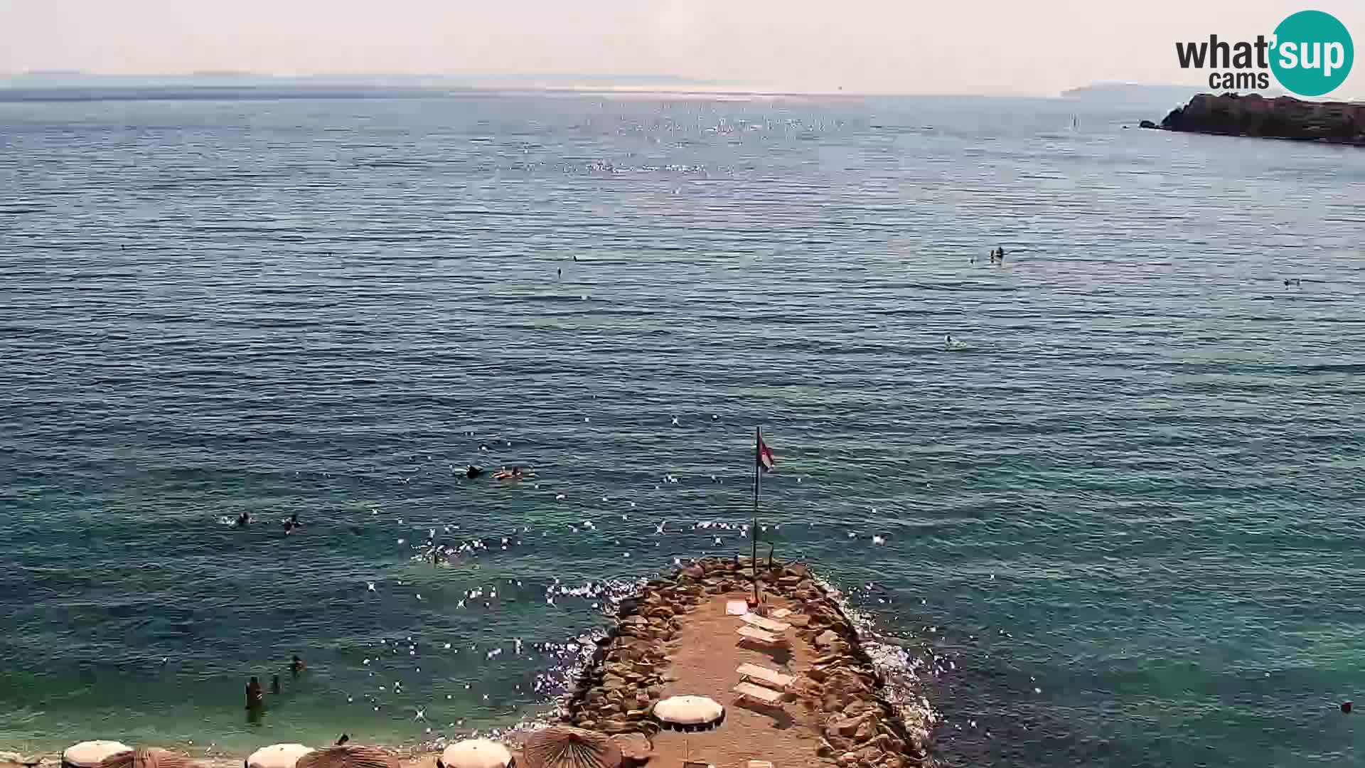 Webcam Spiaggia di Podstrana – Diretta dall’Hotel Split