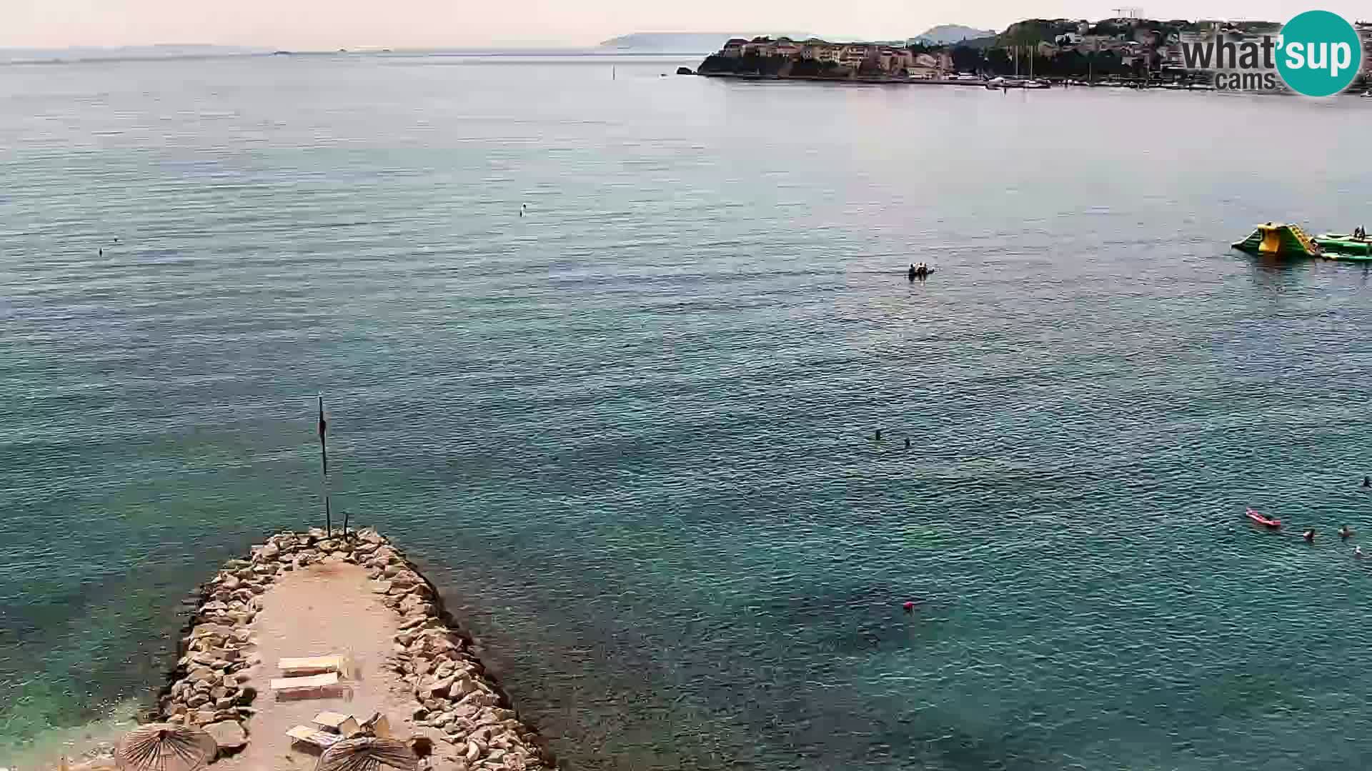 Podstrana Beach Webcam – Live View from Hotel Split