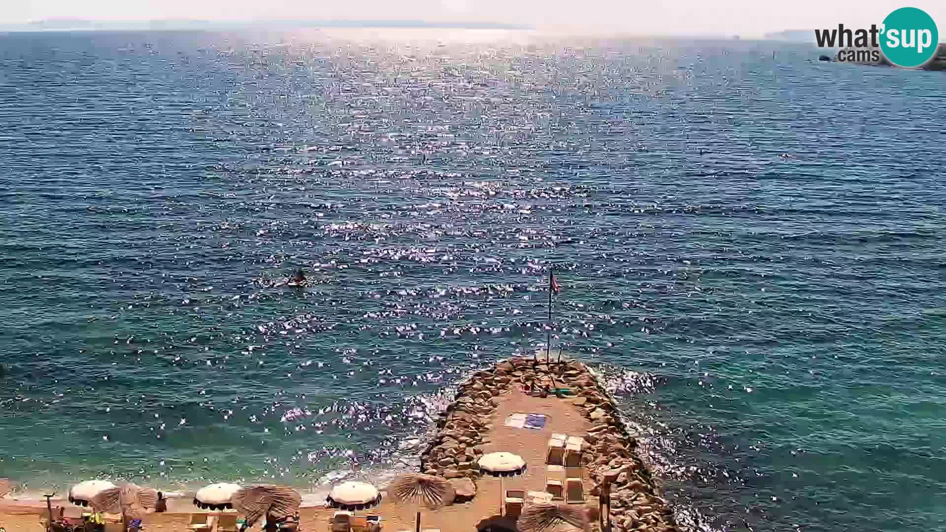 Webcam Spiaggia di Podstrana – Diretta dall’Hotel Split