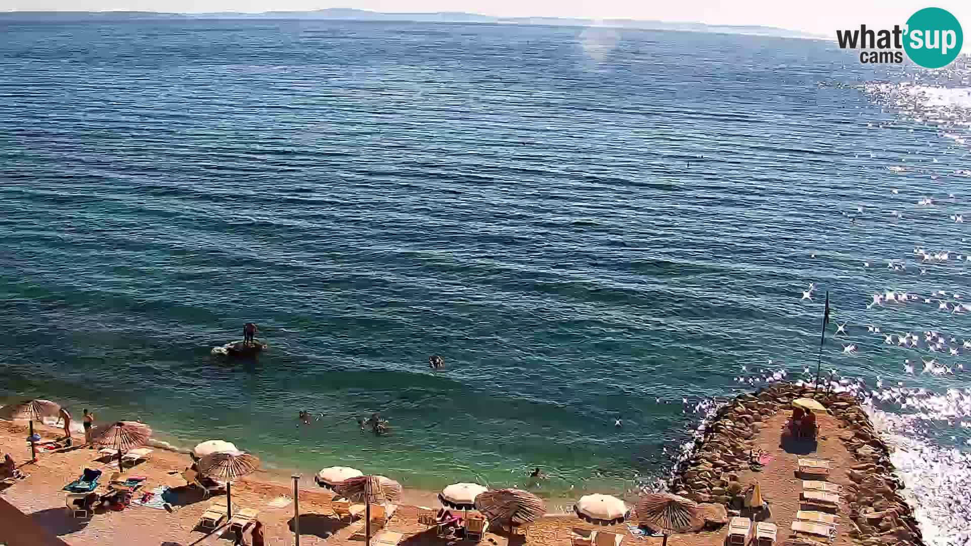 Webcam Playa de Podstrana – Vista en directo desde Hotel Split