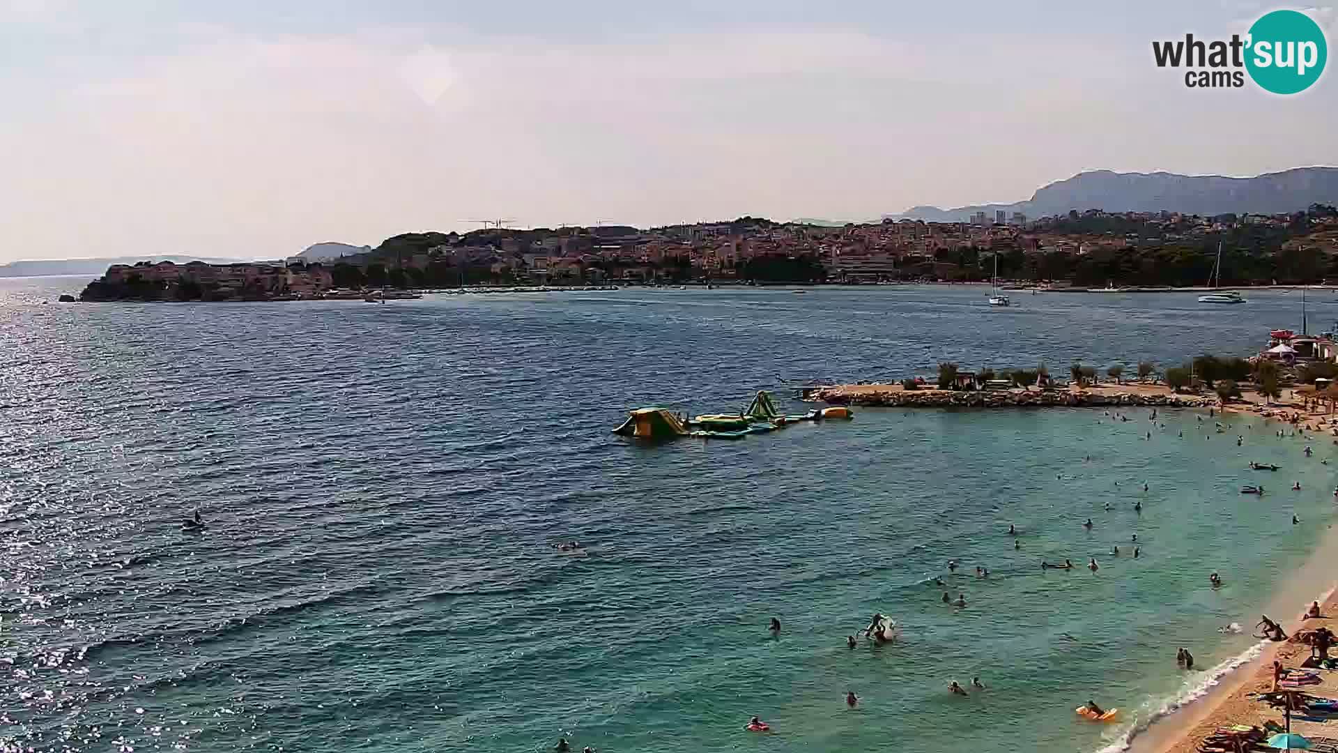 Webcam Playa de Podstrana – Vista en directo desde Hotel Split
