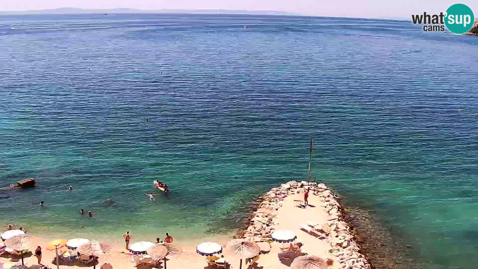 Podstrana Beach Webcam – Live View from Hotel Split