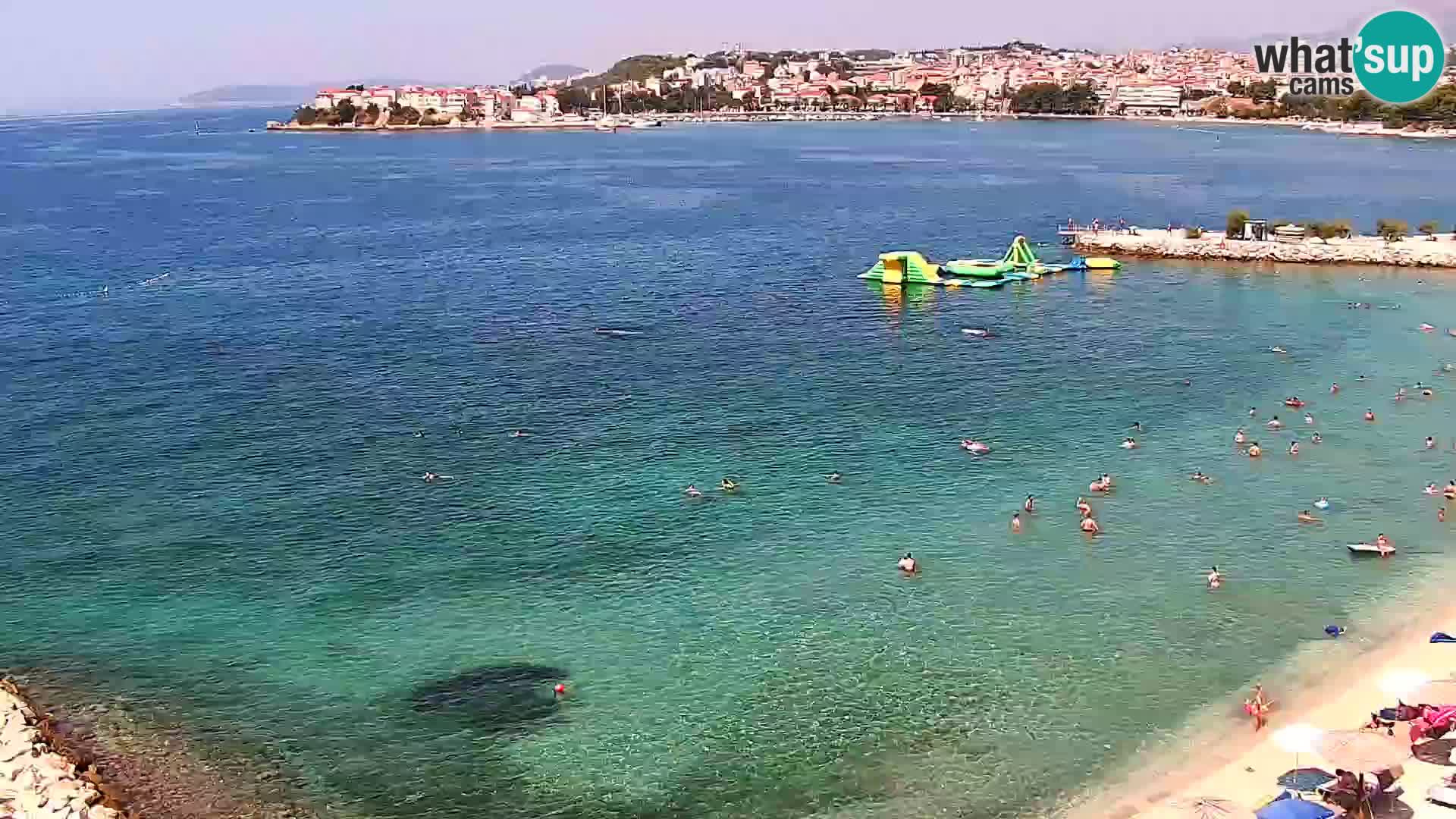 Webcam plage de Podstrana – Vue en direct depuis Hotel Split