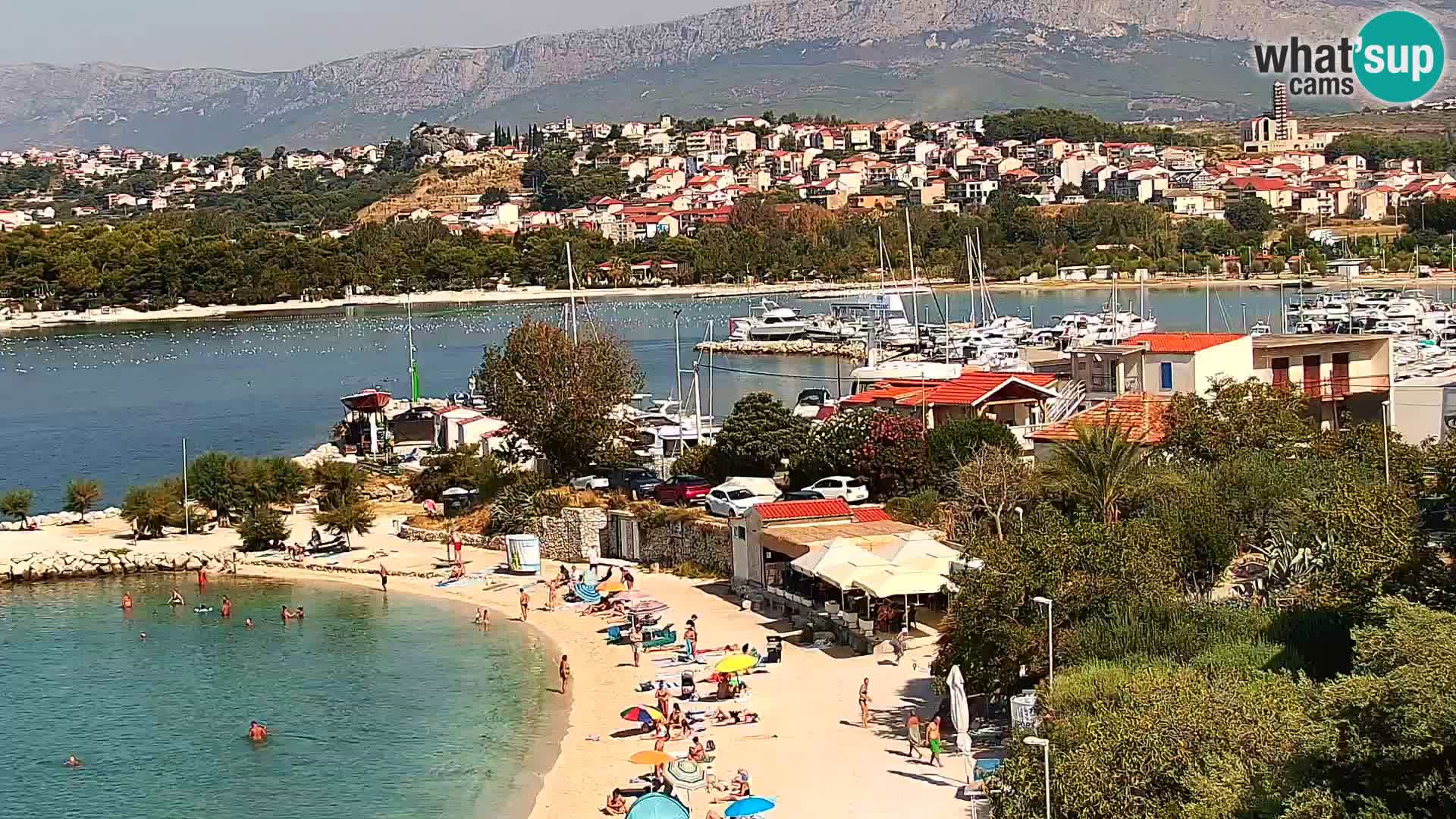 Podstrana Beach Webcam – Live View from Hotel Split