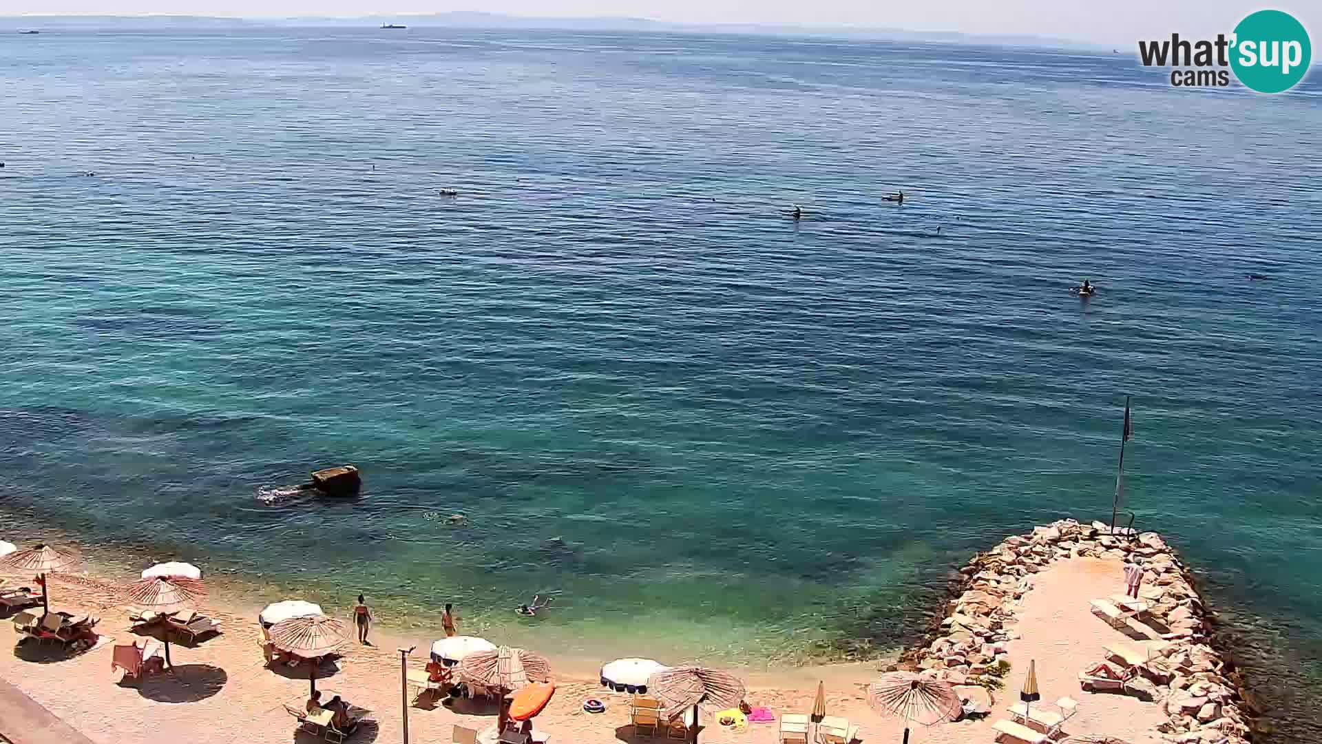 Podstrana Beach Webcam – Live View from Hotel Split