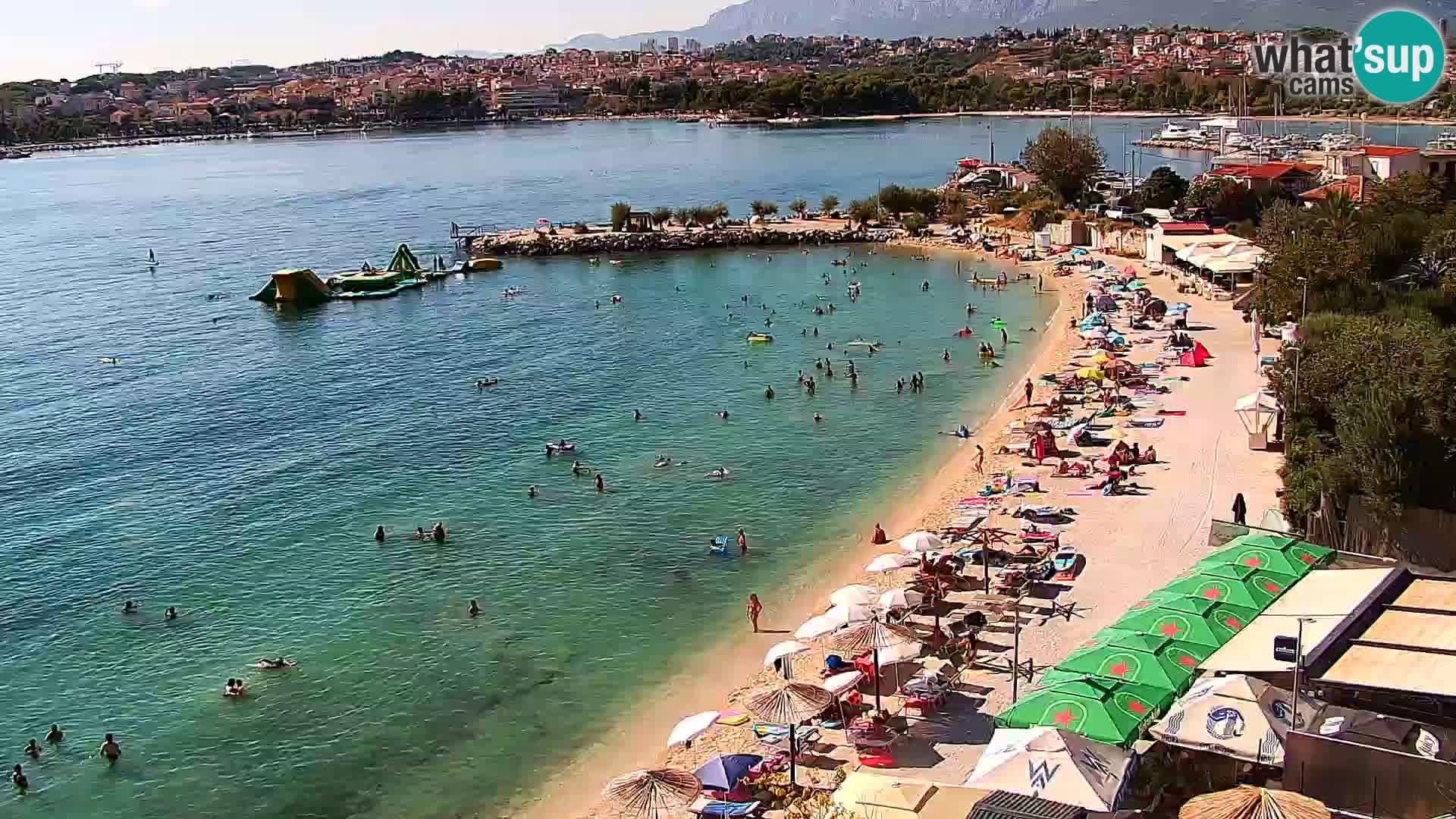 Podstrana Beach Webcam – Live View from Hotel Split