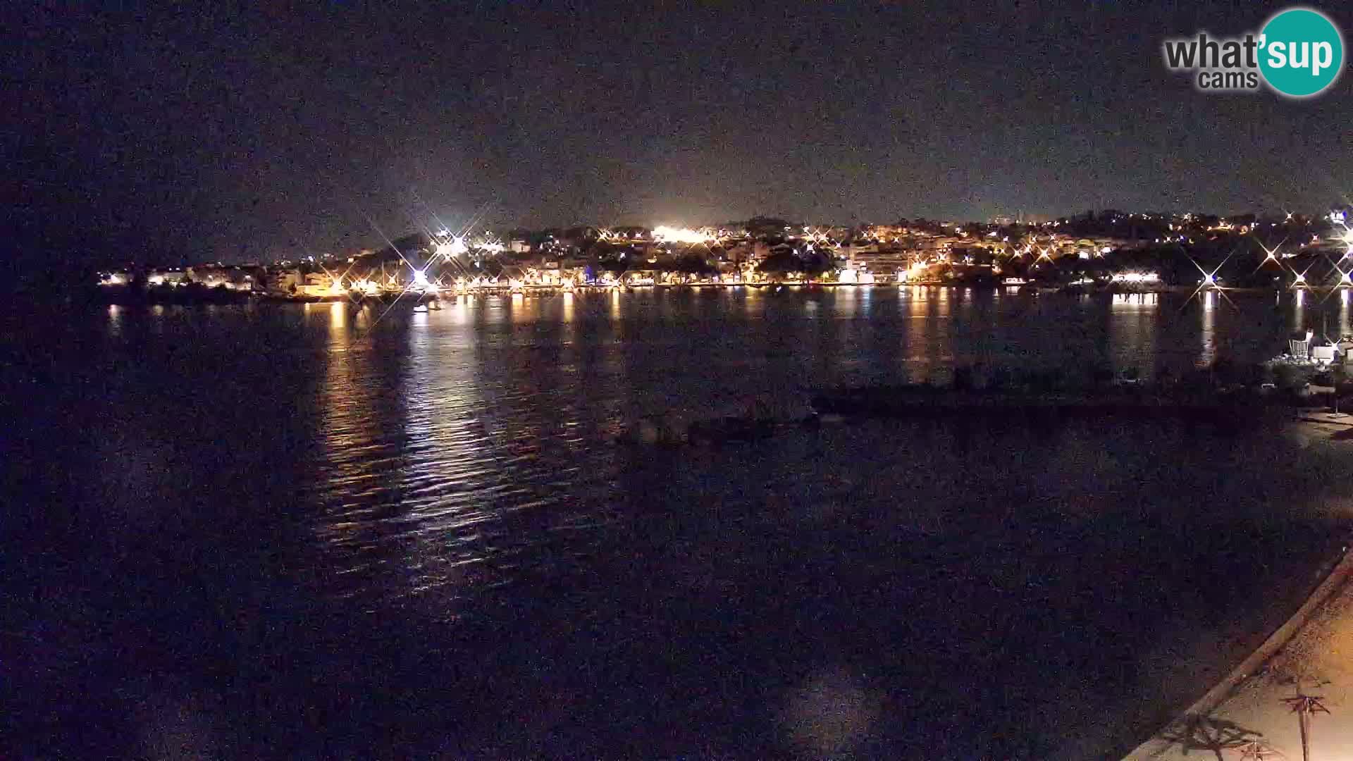 Webcam Playa de Podstrana – Vista en directo desde Hotel Split