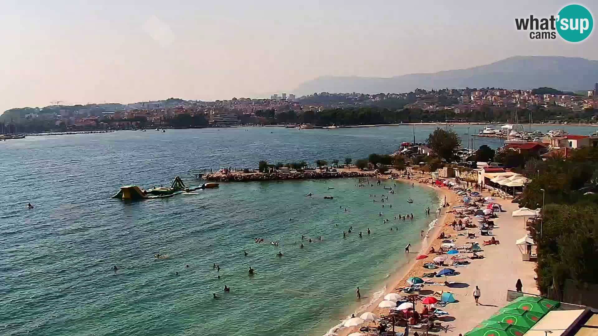 Web kamera Plaža Podstrana – Pogled uživo
