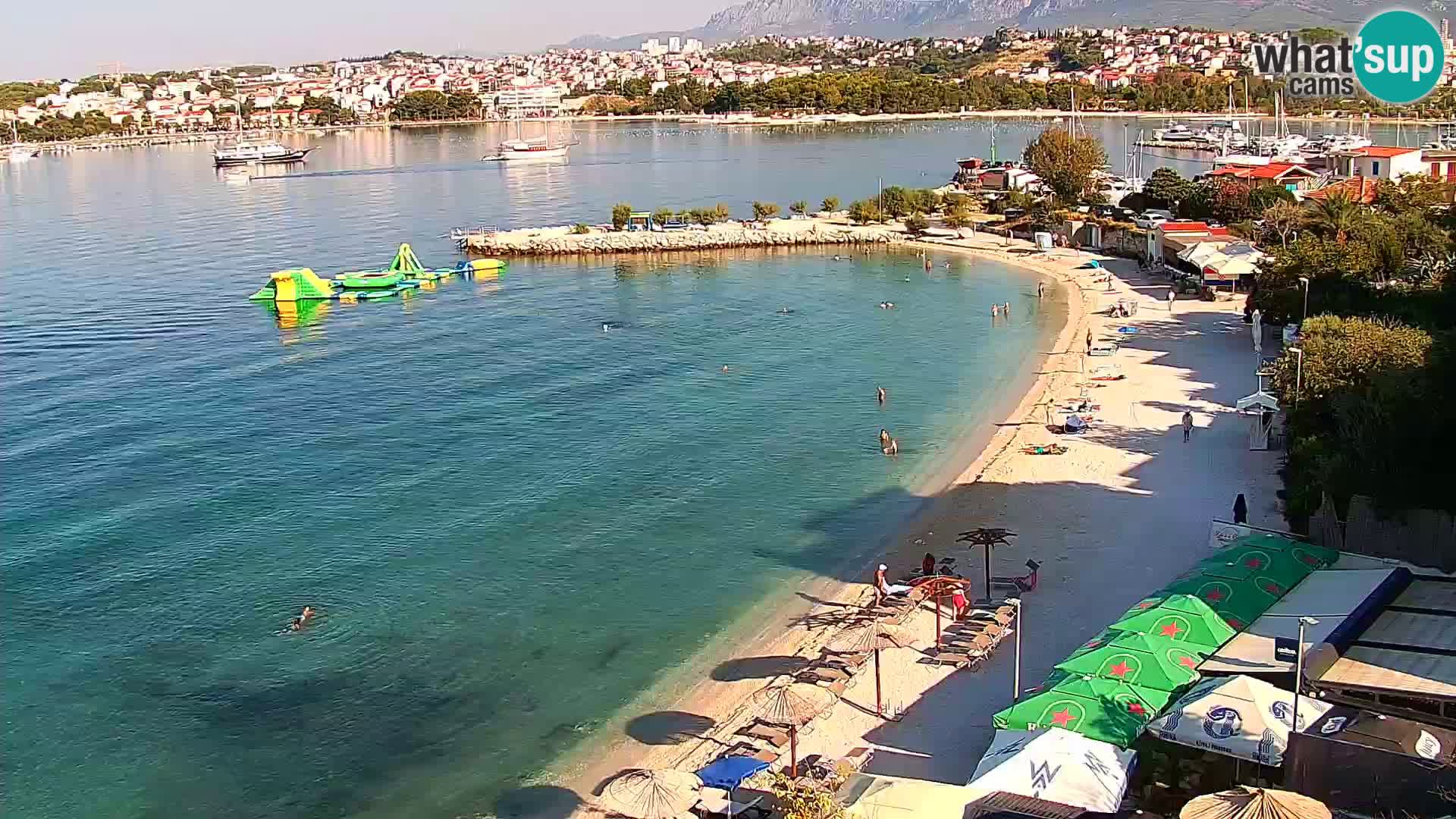 Webcam Spiaggia di Podstrana – Diretta dall’Hotel Split