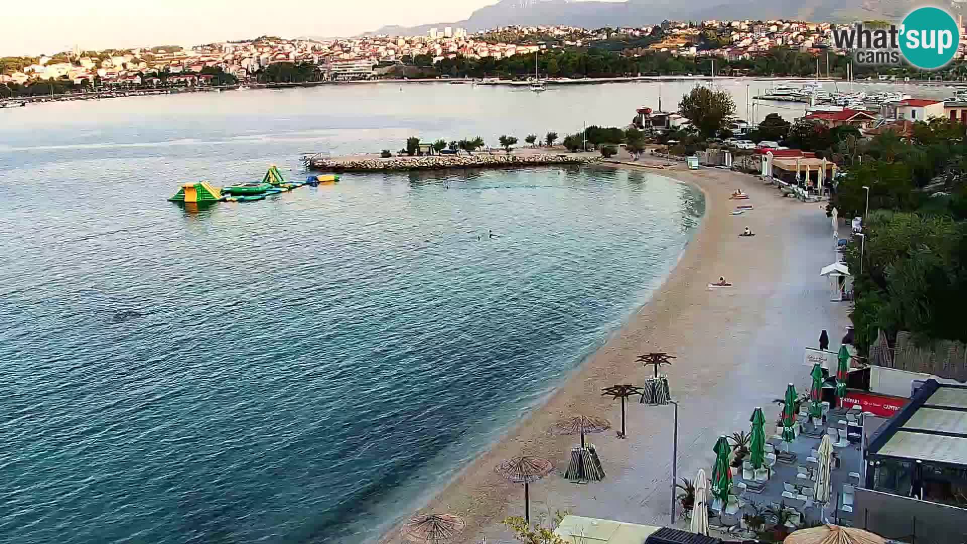 Webcam Playa de Podstrana – Vista en directo desde Hotel Split