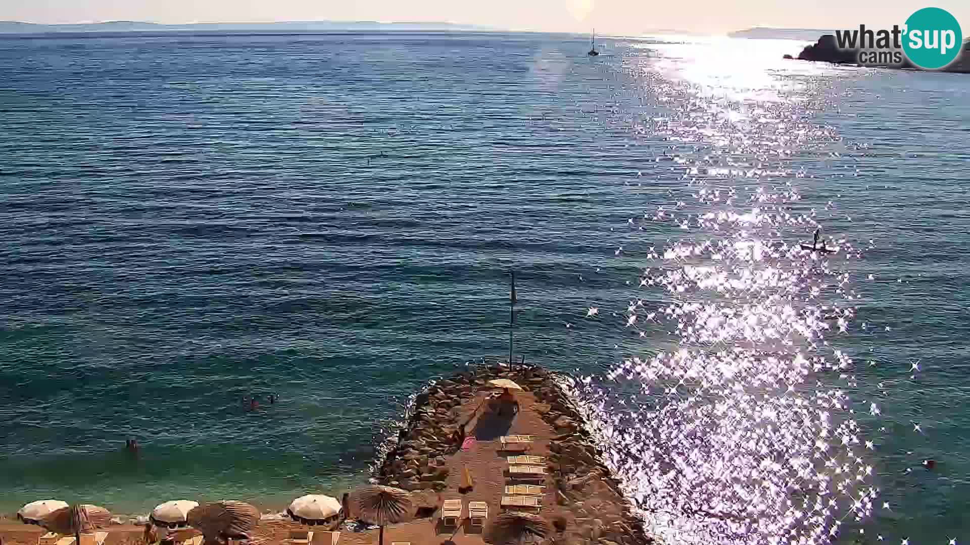 Webcam Playa de Podstrana – Vista en directo desde Hotel Split