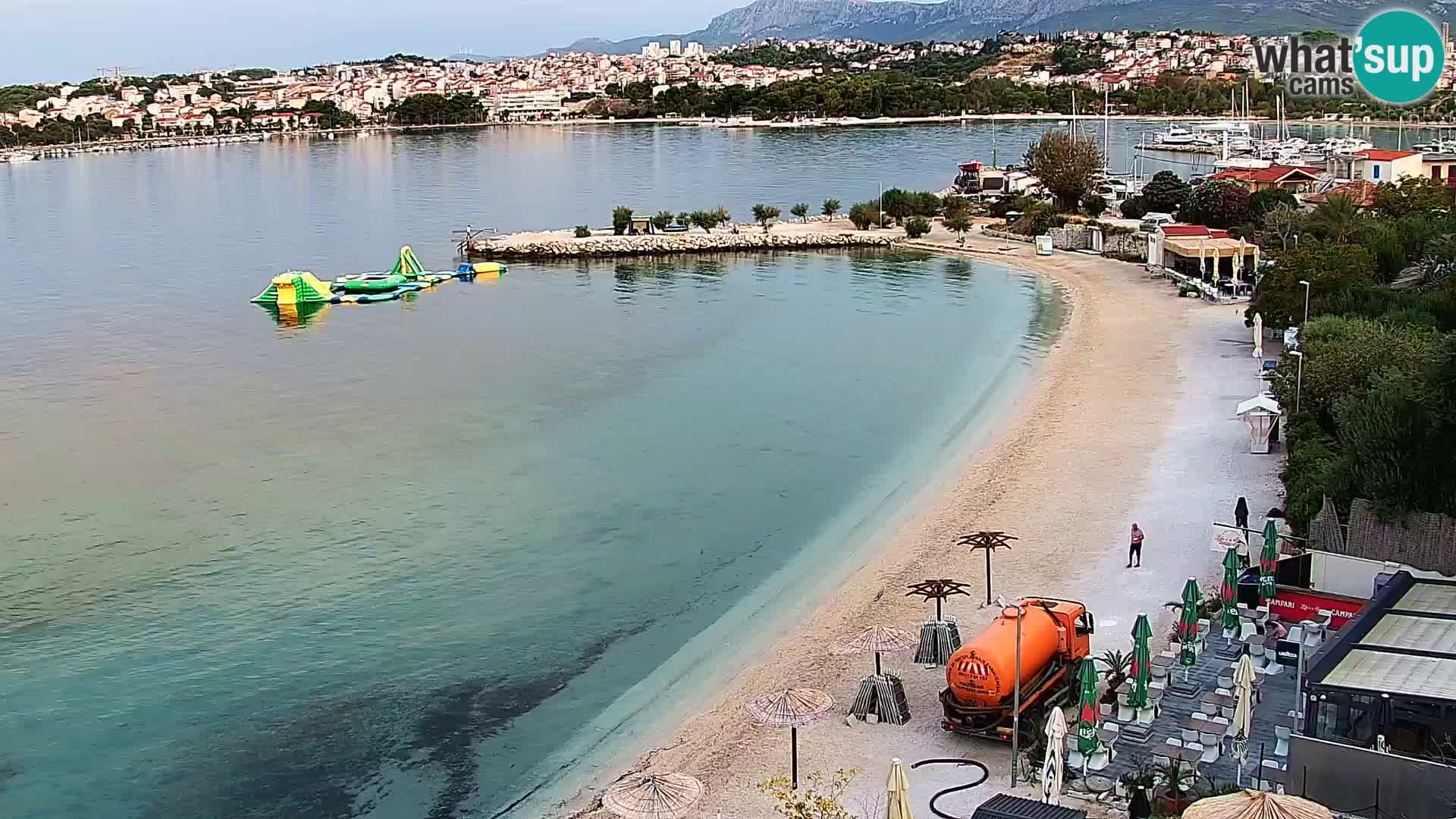 Podstrana Strand Webcam – Liveblick vom Hotel Split