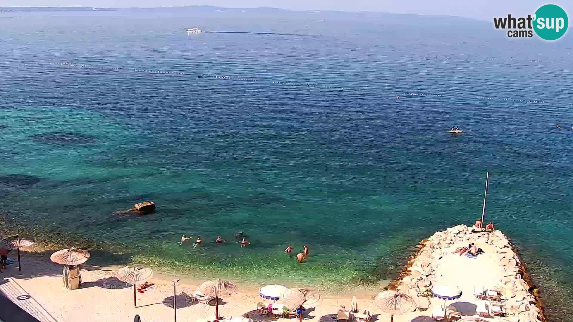 Podstrana Strand Webcam – Liveblick vom Hotel Split