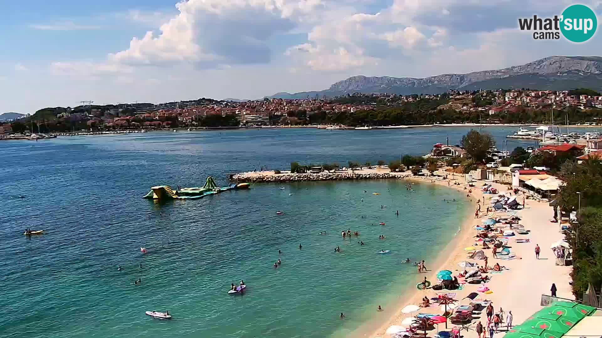 Webcam Playa de Podstrana – Vista en directo desde Hotel Split