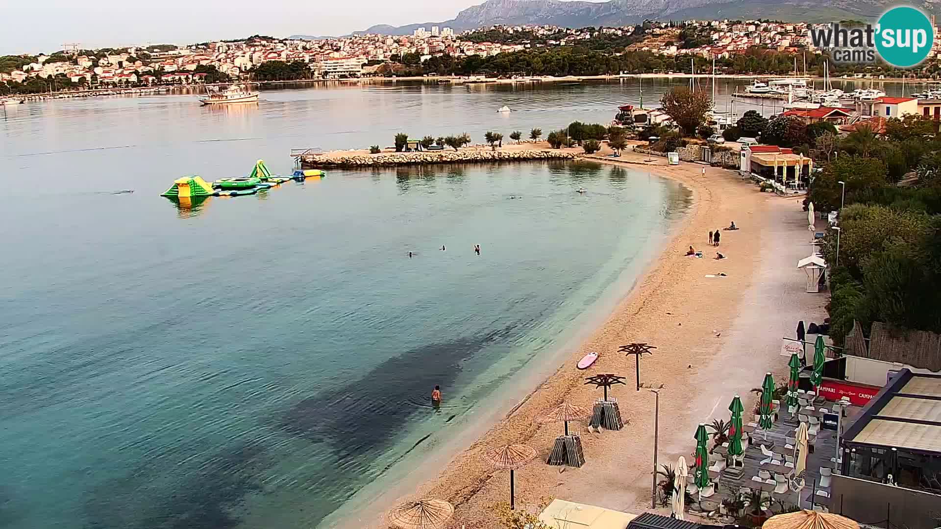 Podstrana Strand Webcam – Liveblick vom Hotel Split
