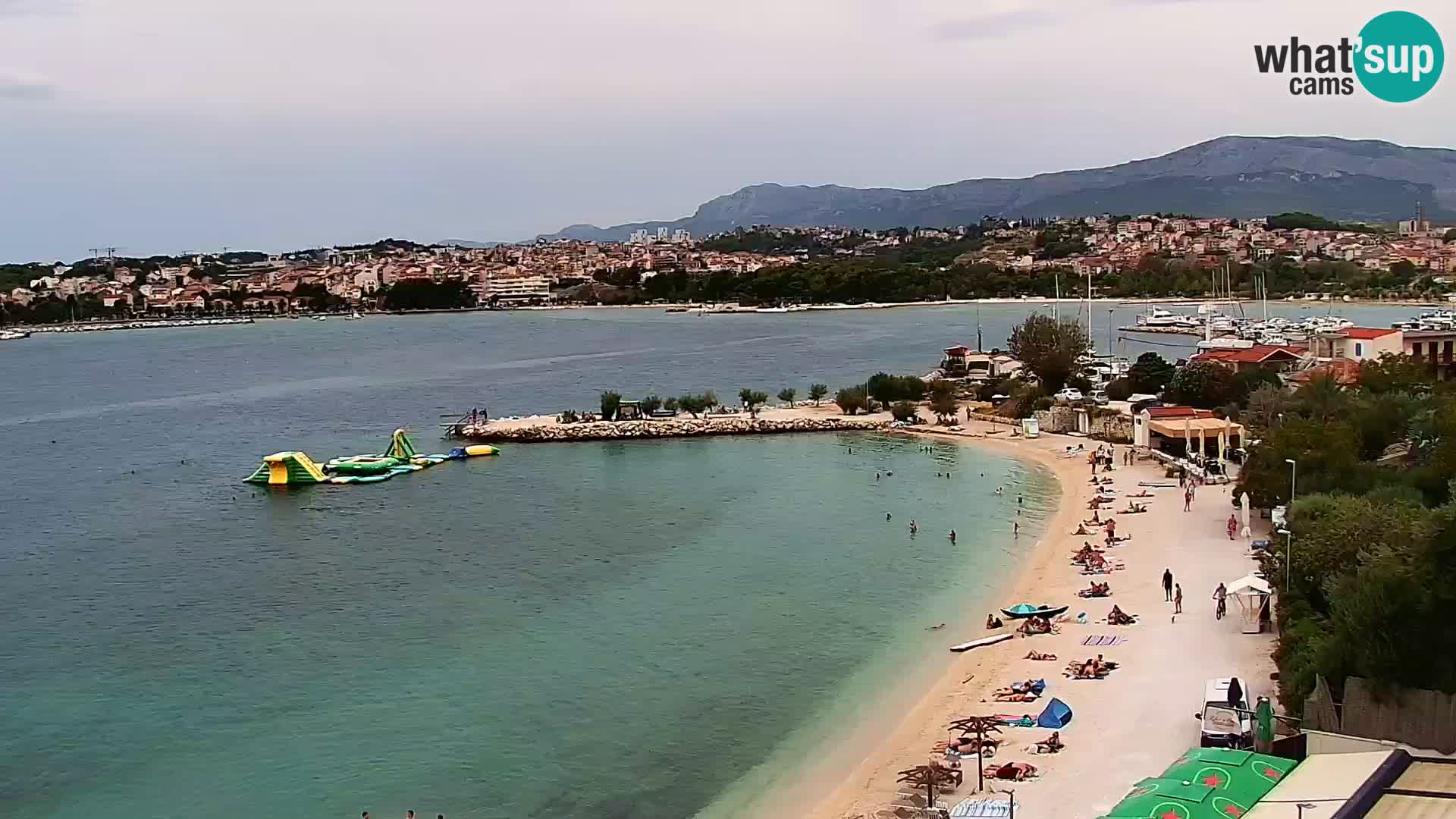 Webcam plage de Podstrana – Vue en direct depuis Hotel Split