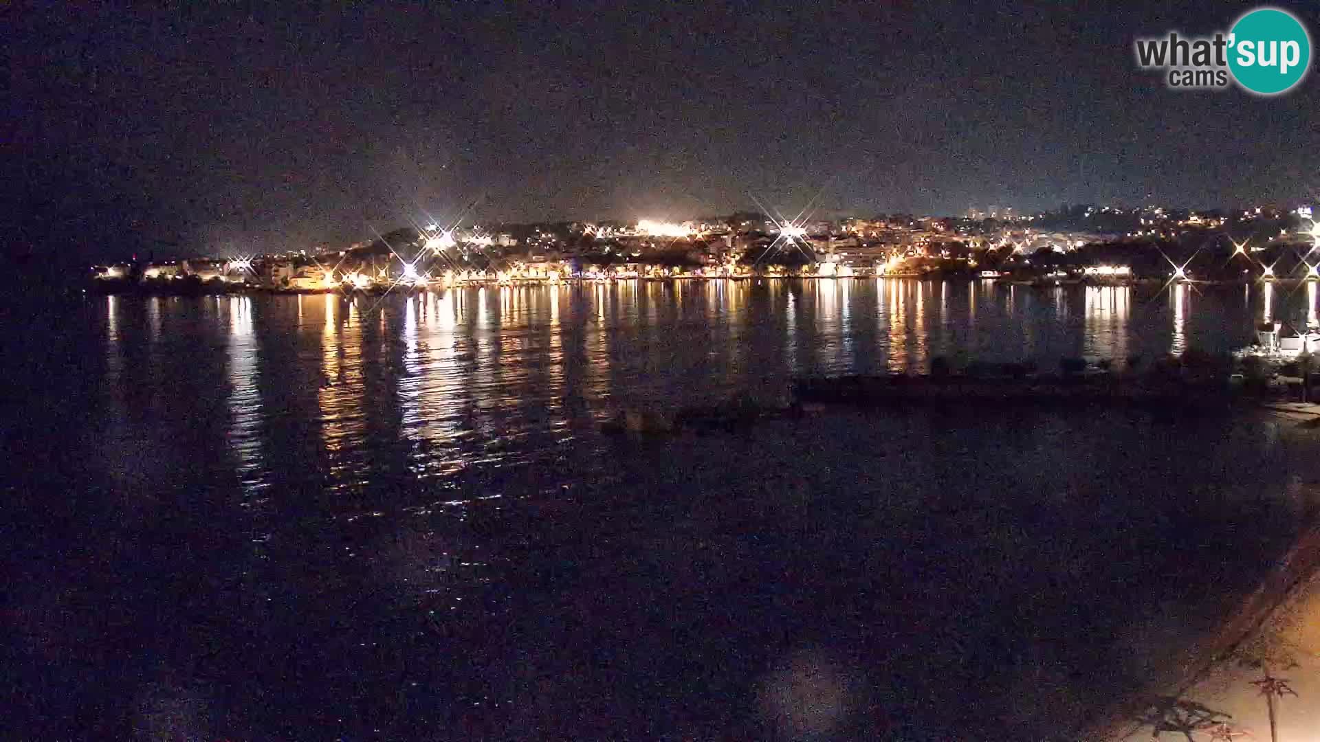 Webcam Playa de Podstrana – Vista en directo desde Hotel Split