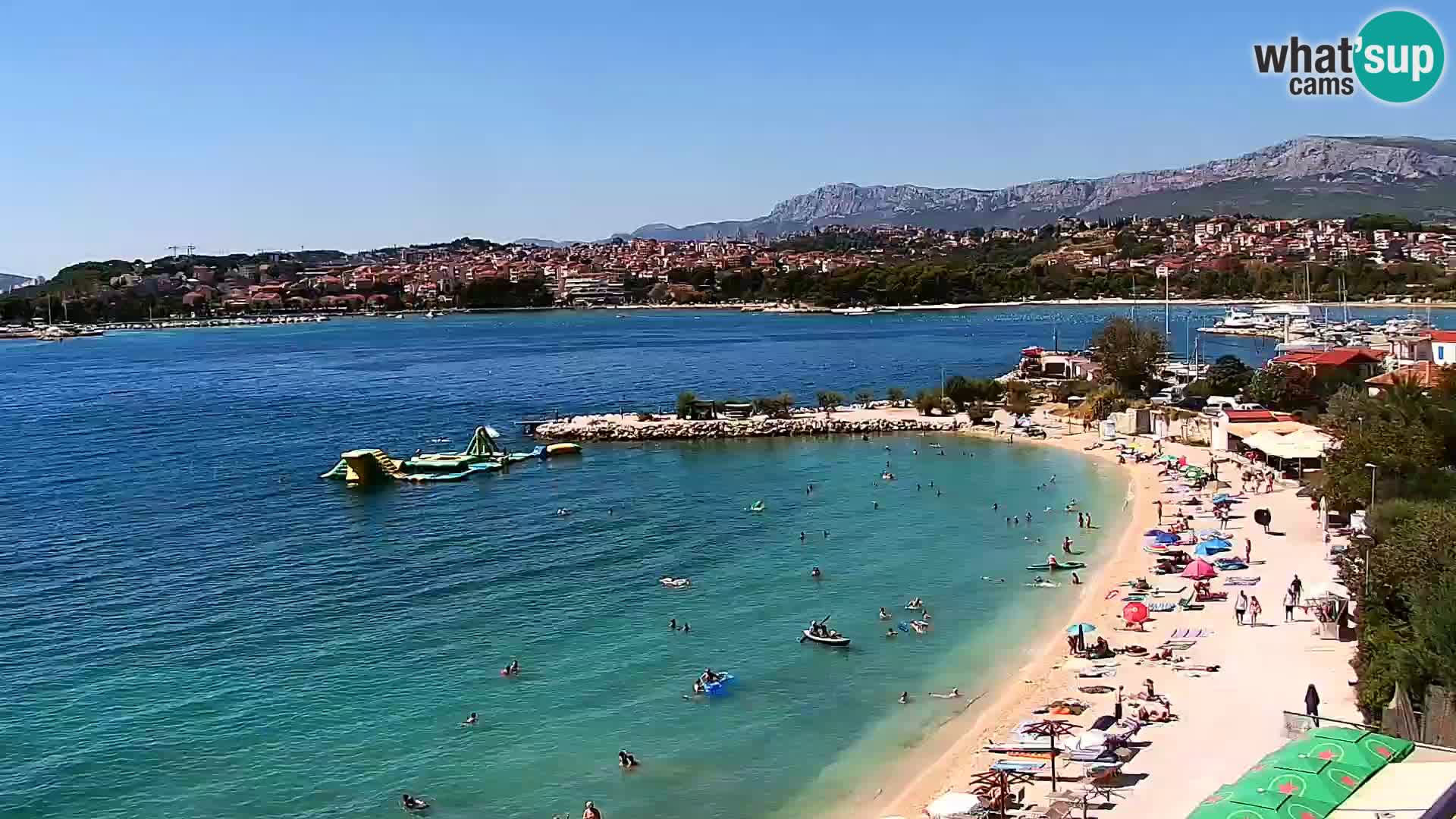 Podstrana Beach Webcam – Live View from Hotel Split