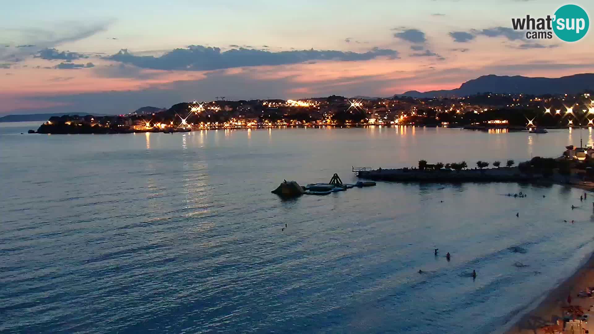 Webcam Spiaggia di Podstrana – Diretta dall’Hotel Split