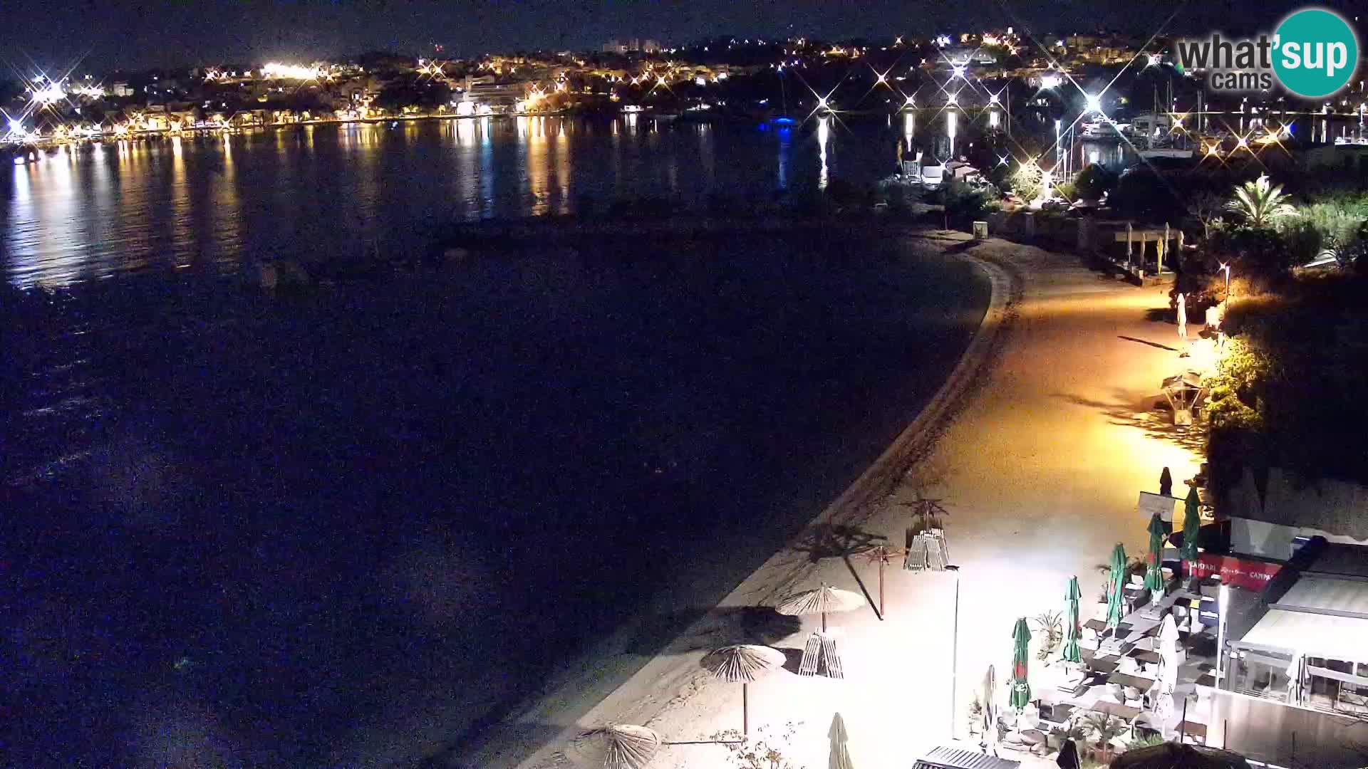 Web kamera Plaža Podstrana – Pogled uživo