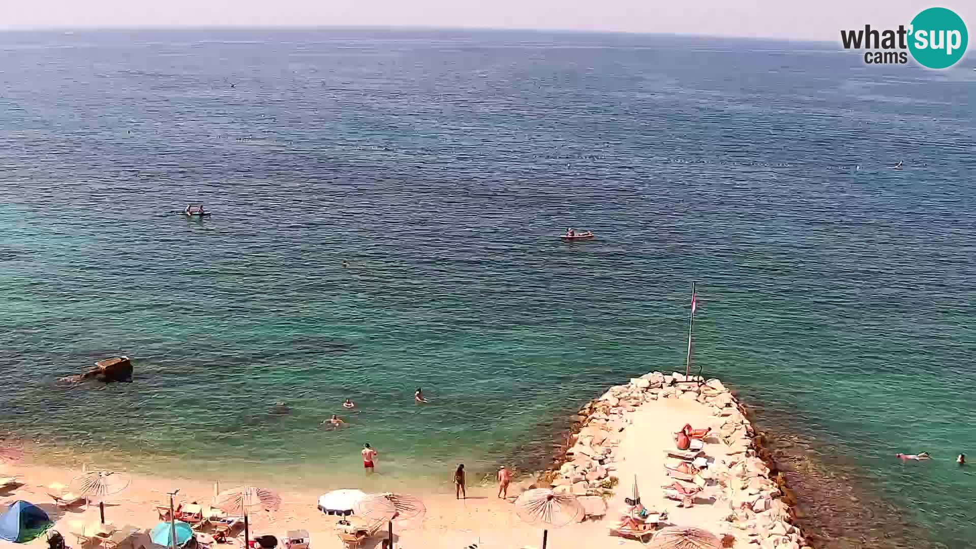 Podstrana Beach Webcam – Live View from Hotel Split