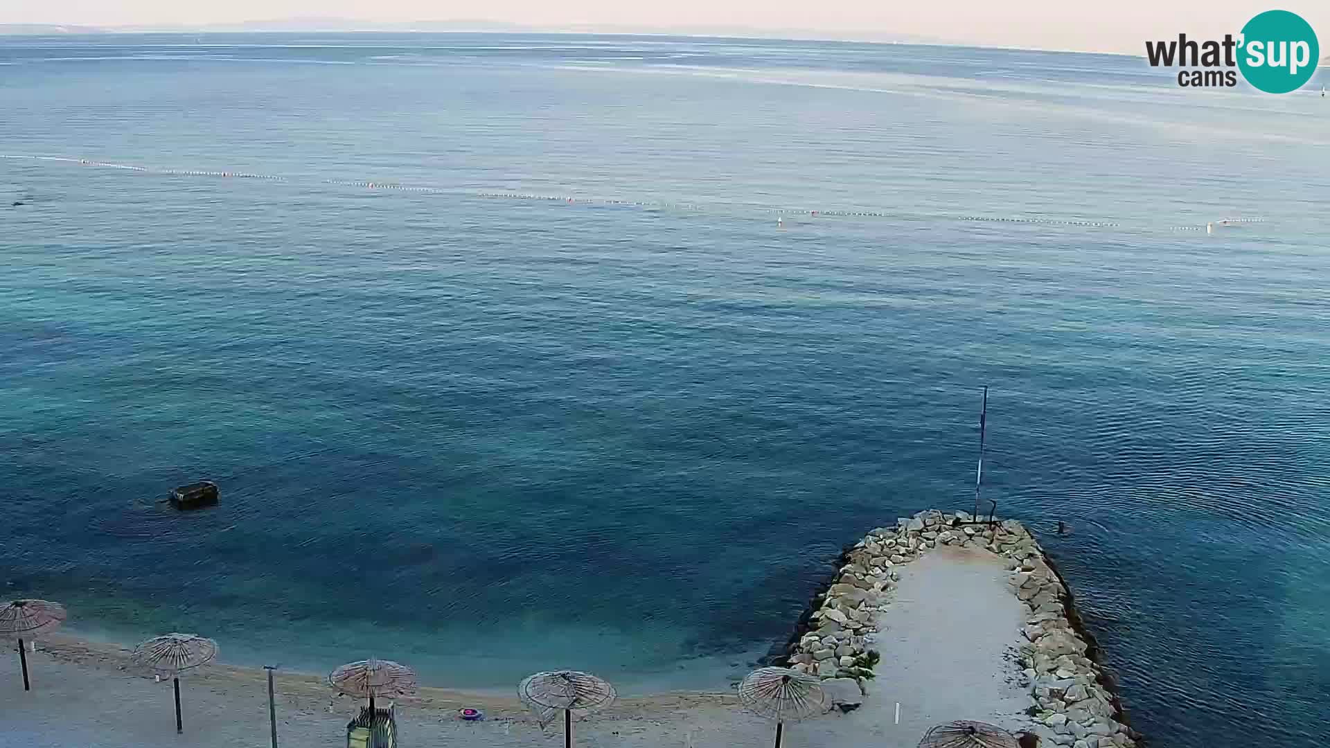 Podstrana Beach Webcam – Live View from Hotel Split