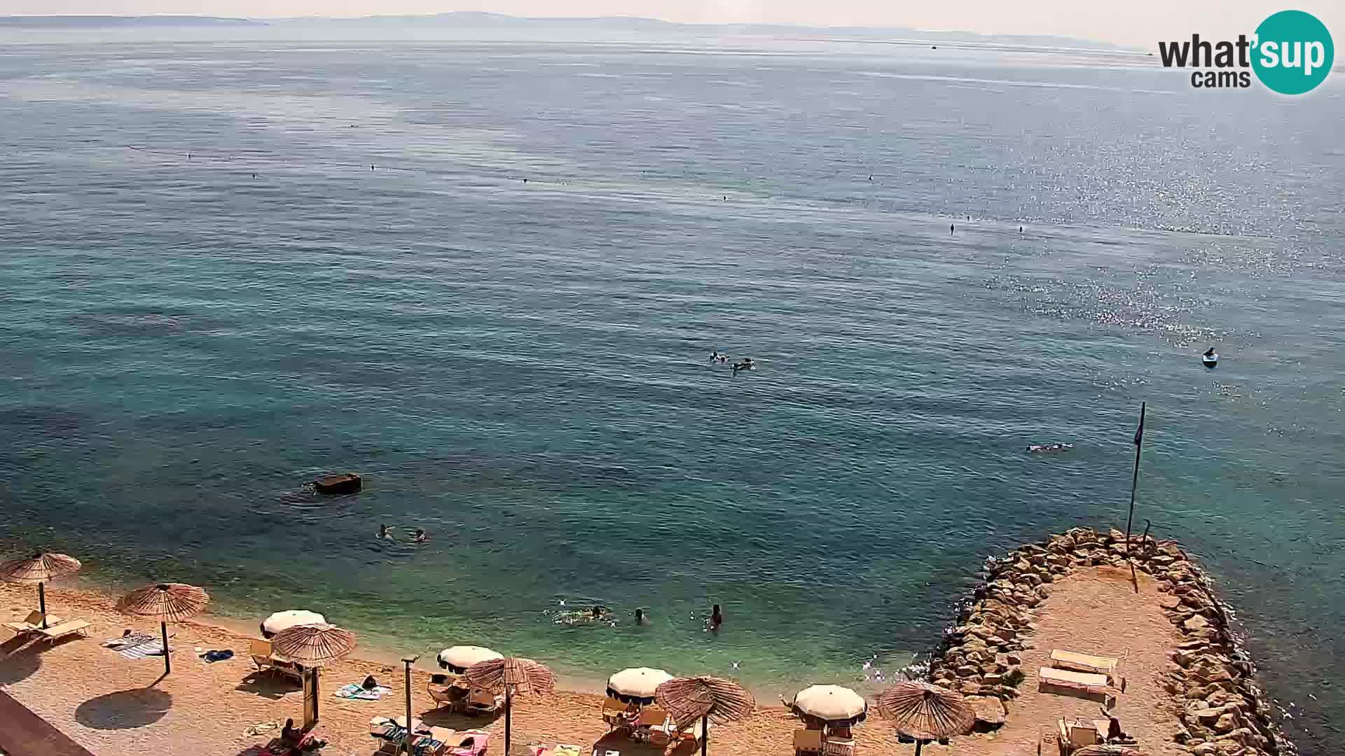 Webcam Spiaggia di Podstrana – Diretta dall’Hotel Split